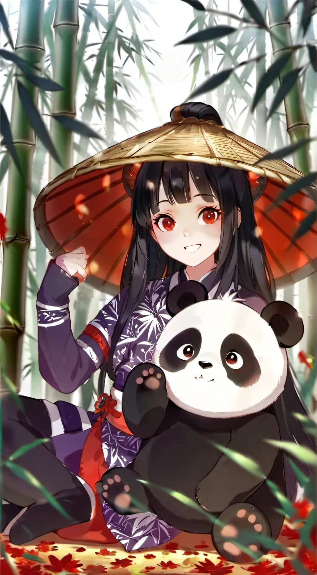 ai character: Kagura background