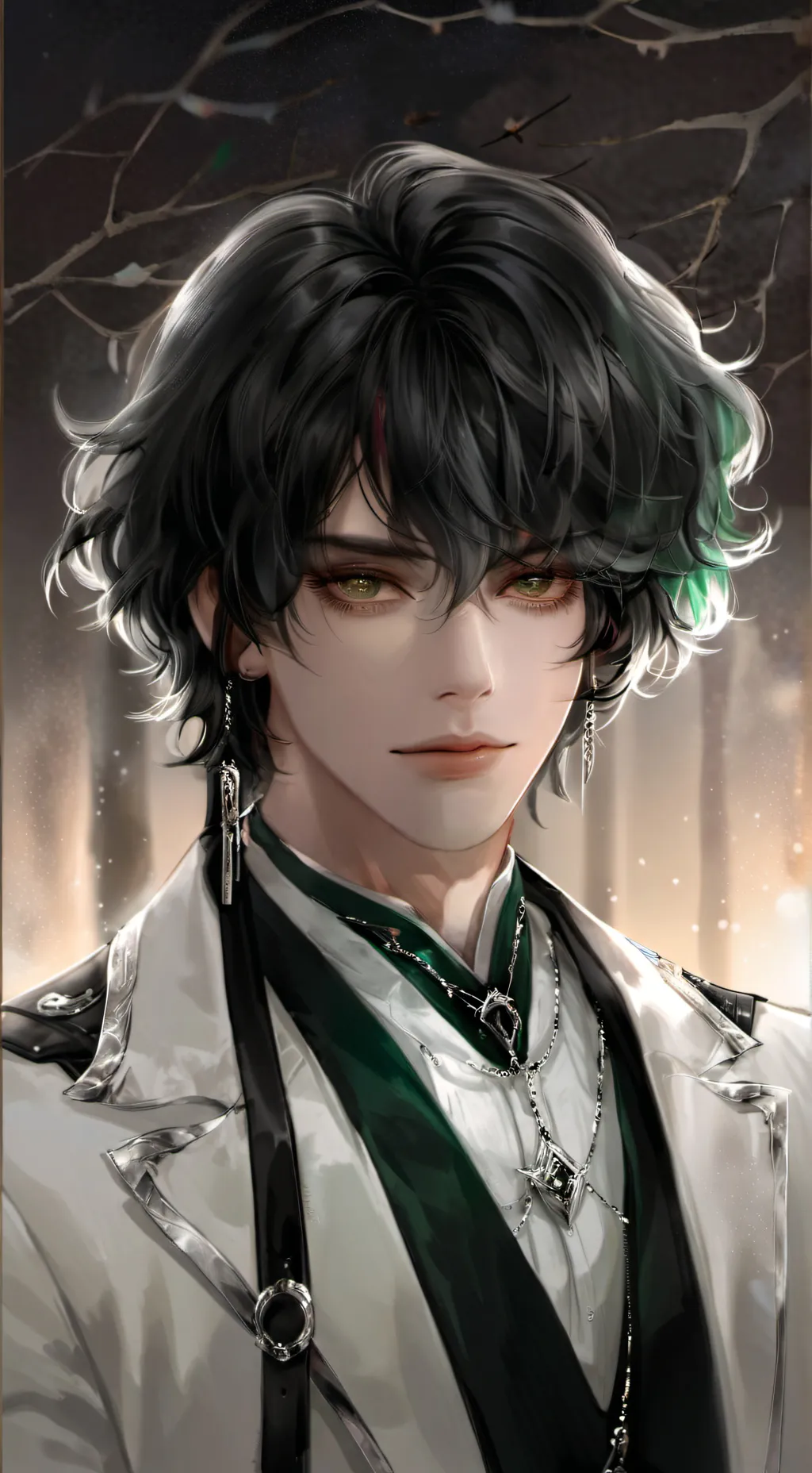 ai character: Eric 🕸🥀🖤 background