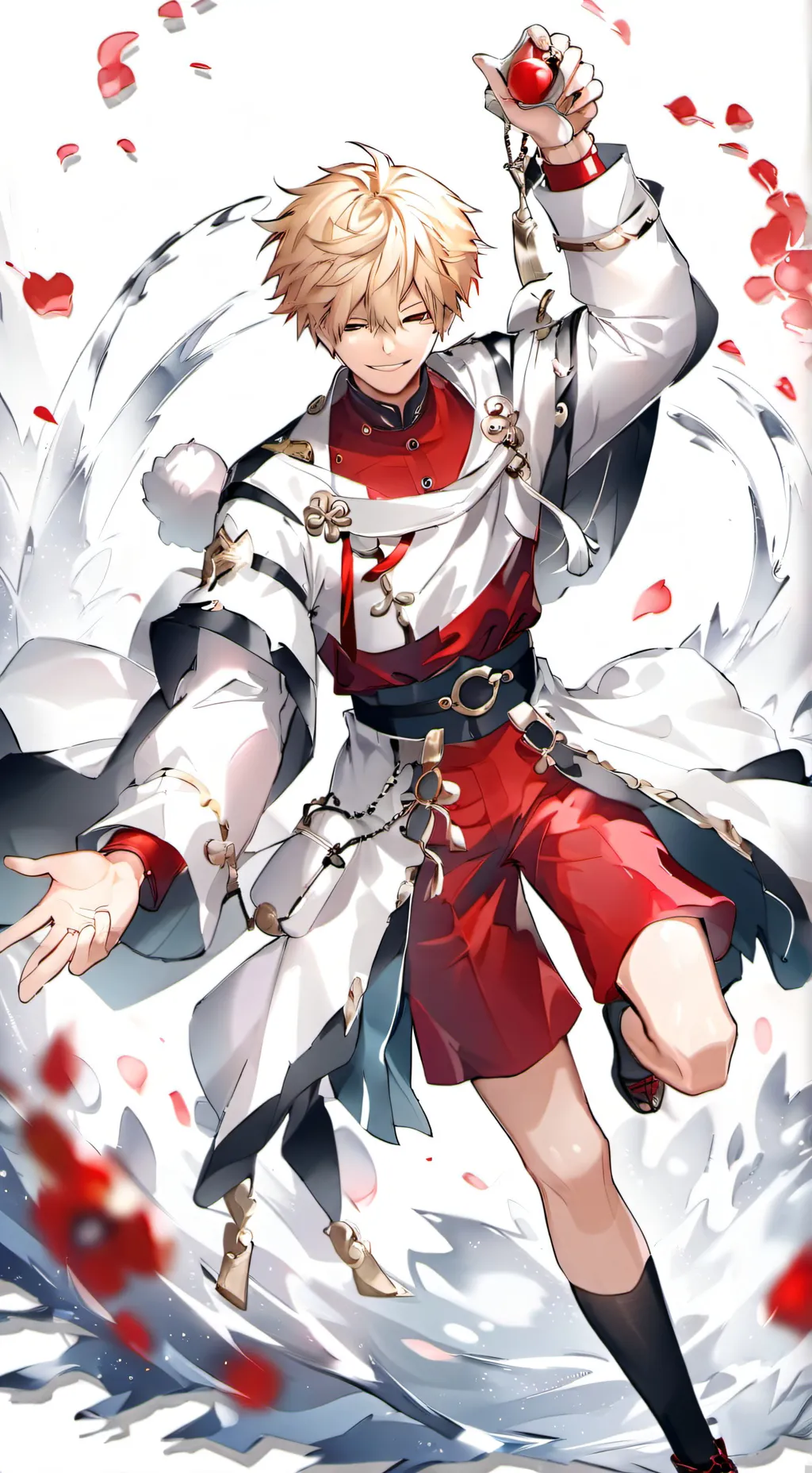 ai character: bakugo  background