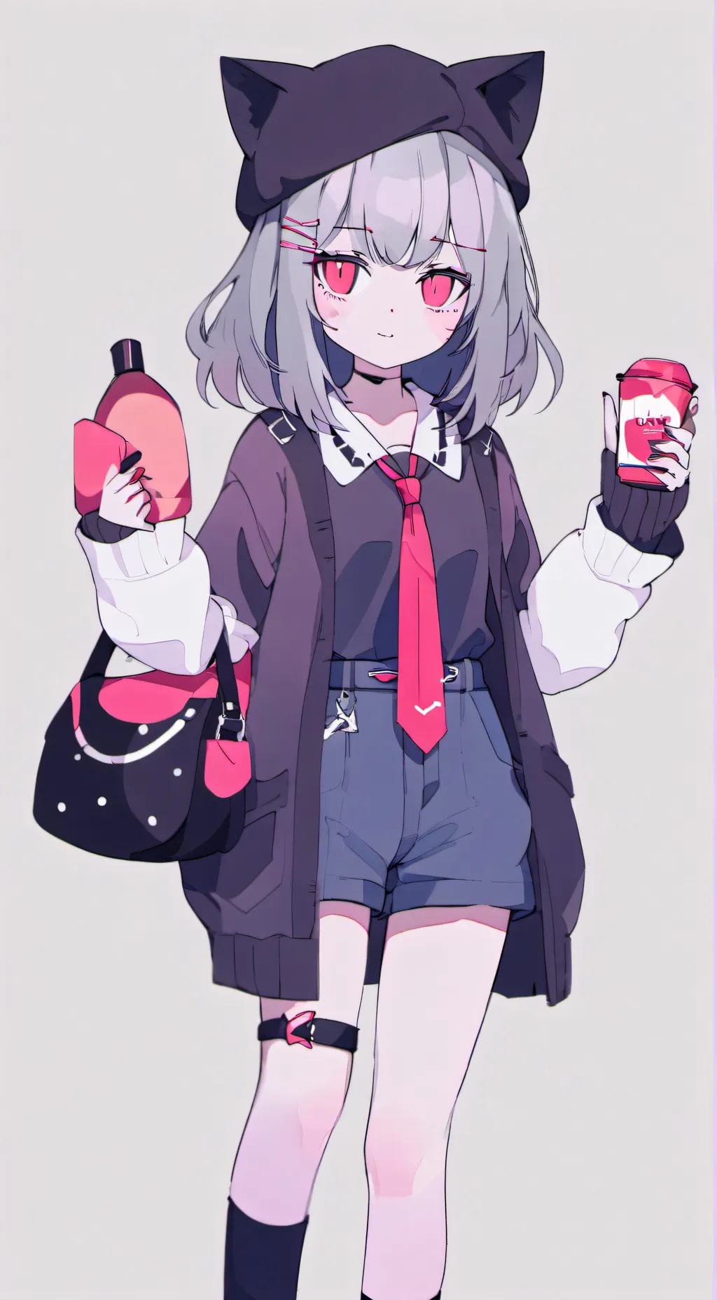 ai character: nyan cat mujer 😒 background