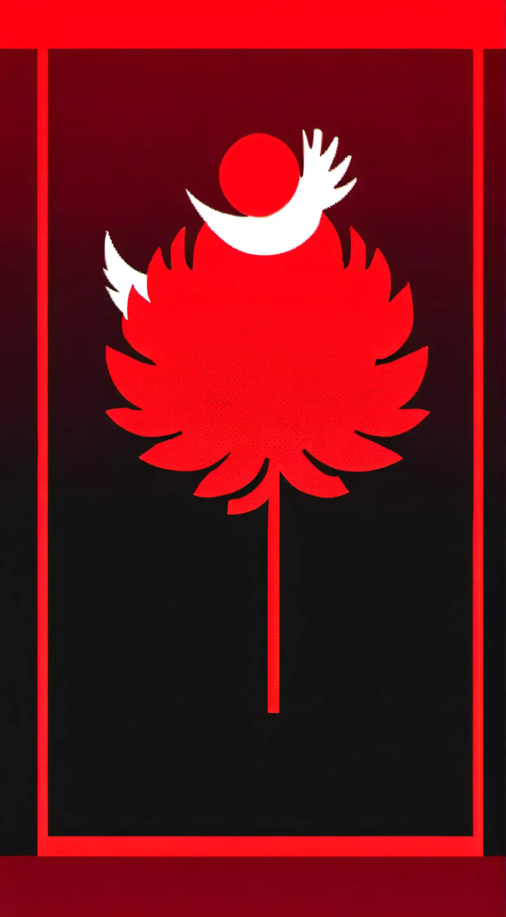 ai character: tree background