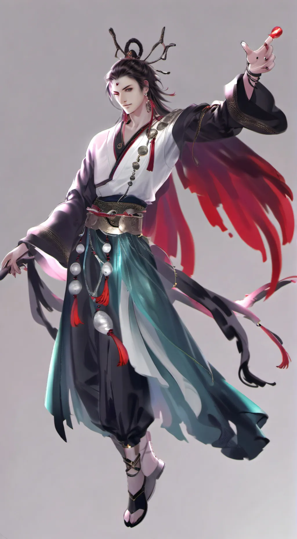 ai character: castillo infinito background