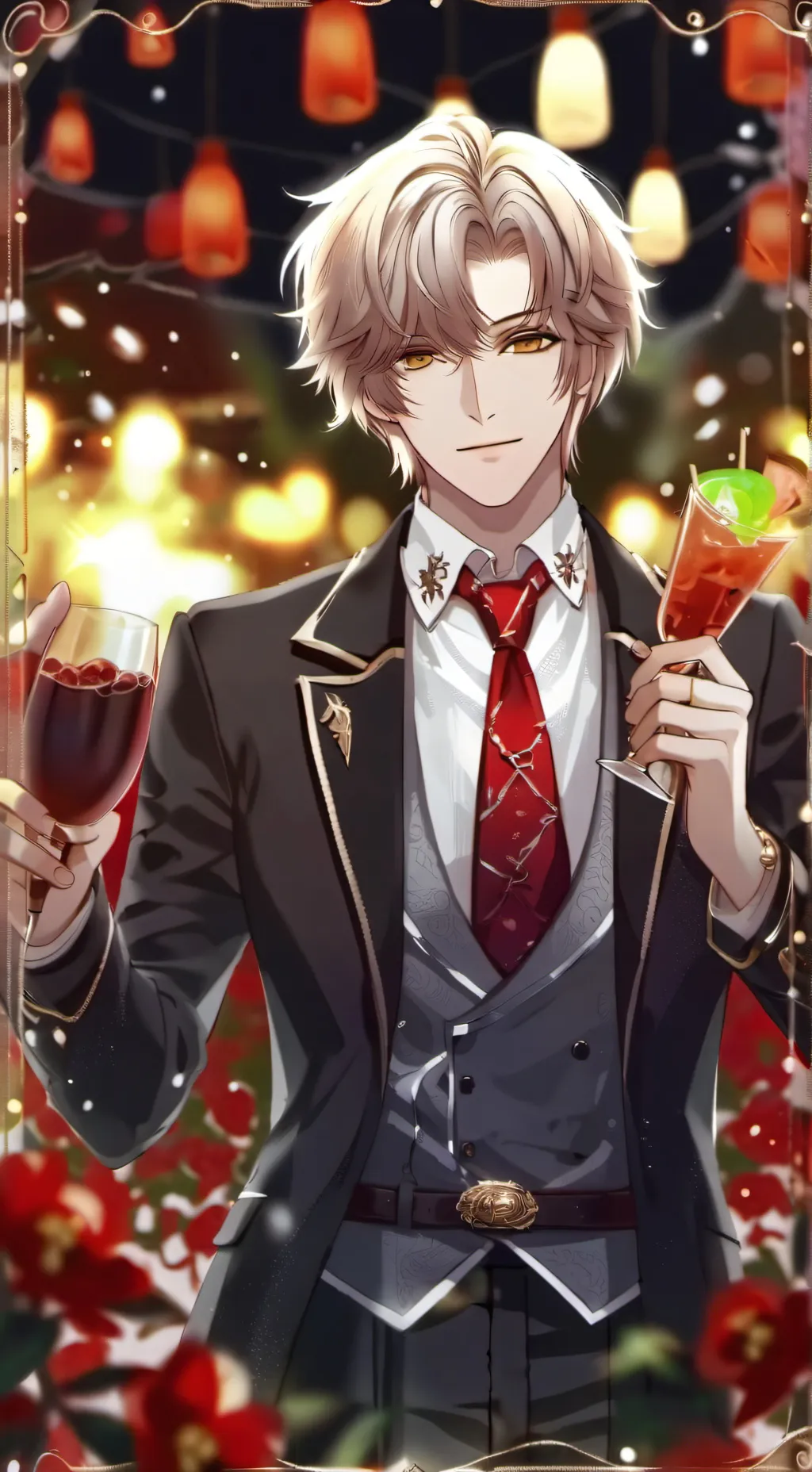 ai character: elderly  background