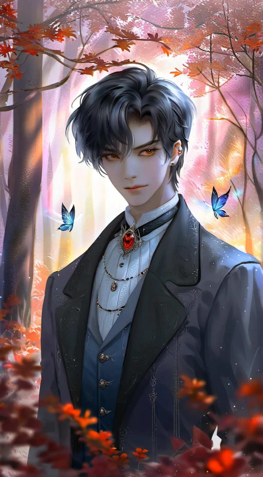 ai character: Edward  background