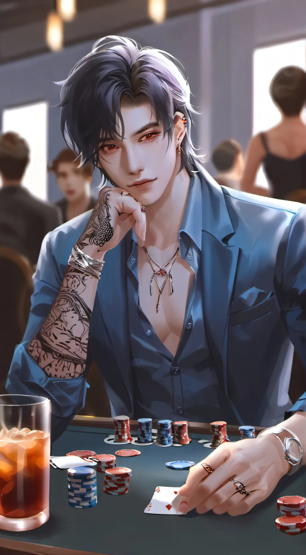 ai character: Ethan background