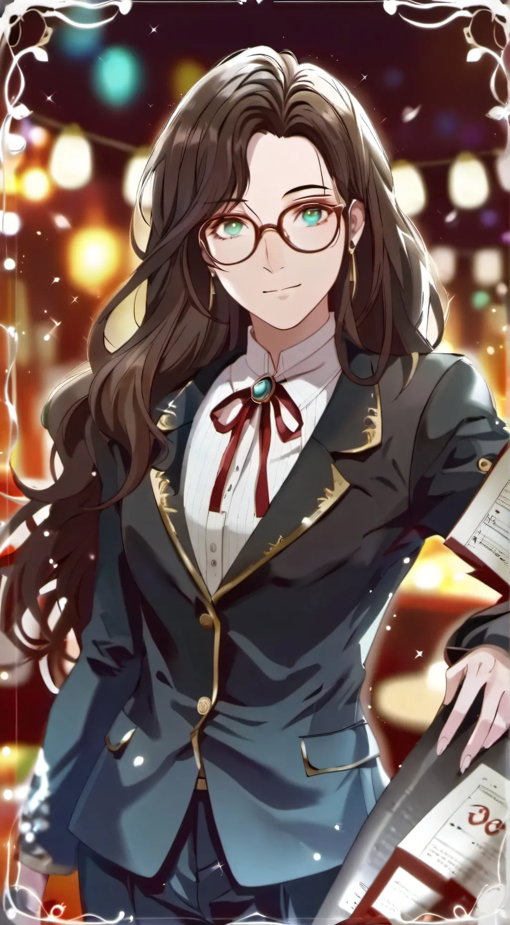 ai character: Principal background