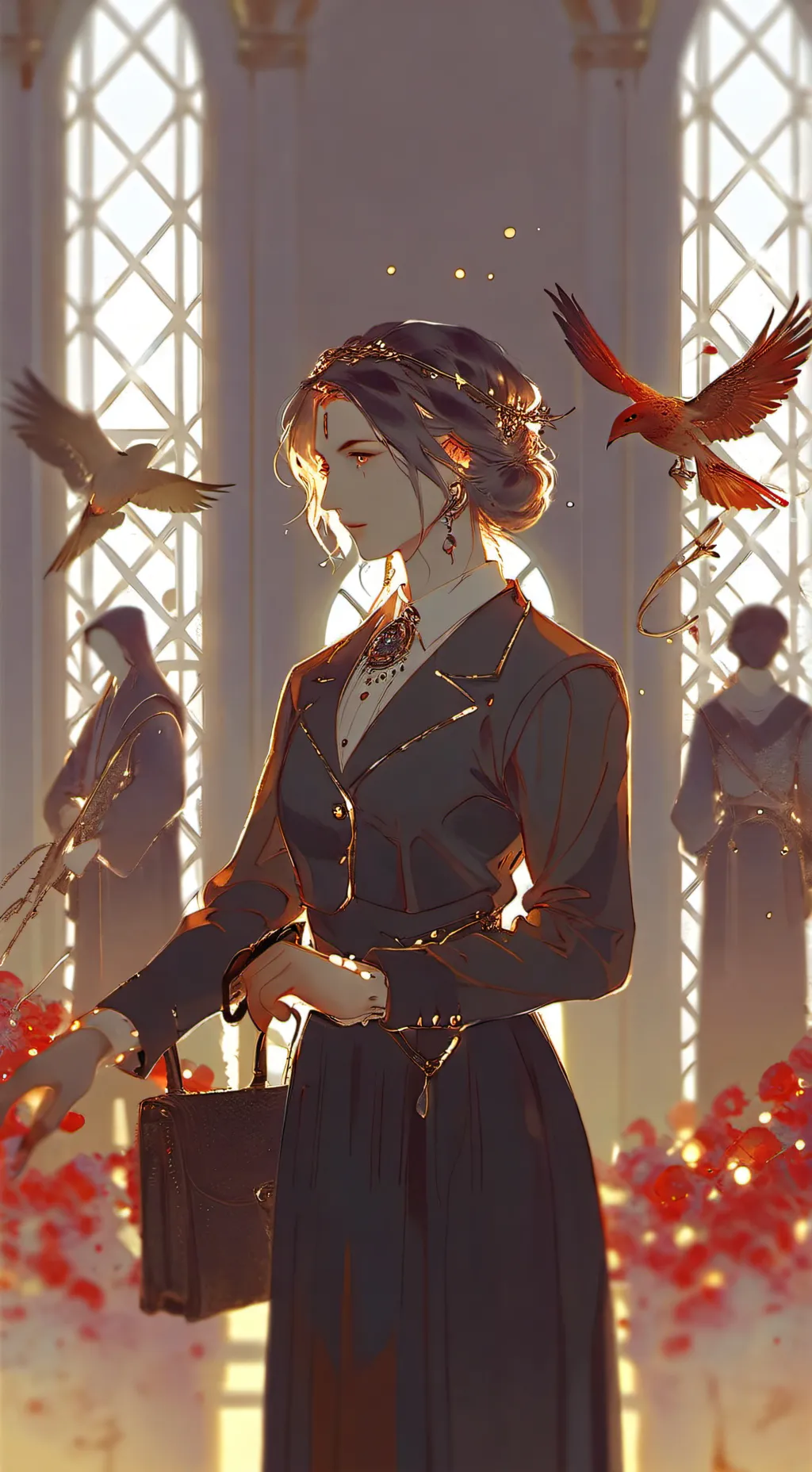 ai character: Celeste Solari background