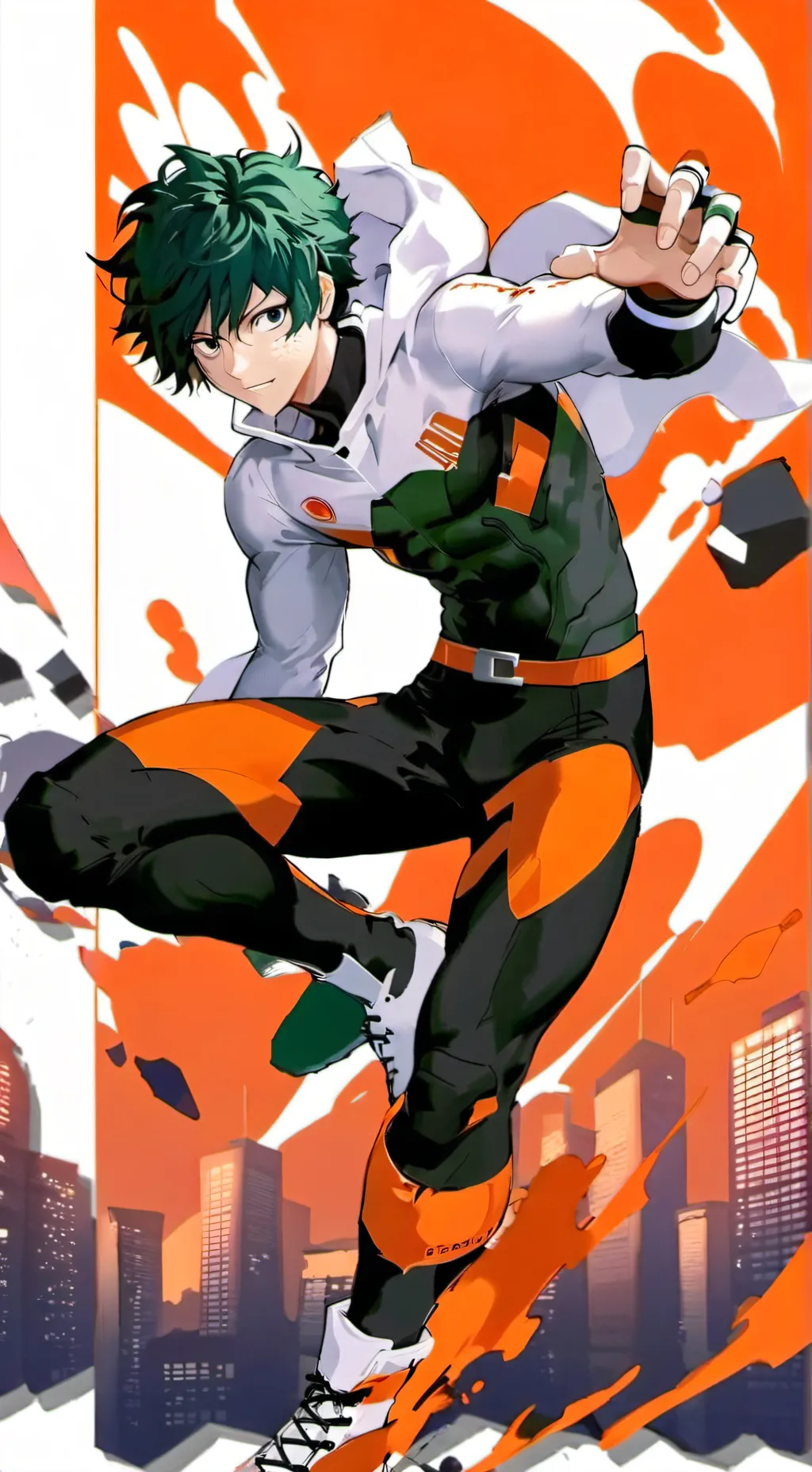ai character: deku background