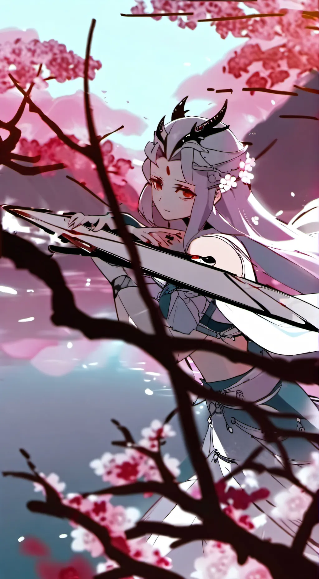 ai character: GingerglitsenShely background