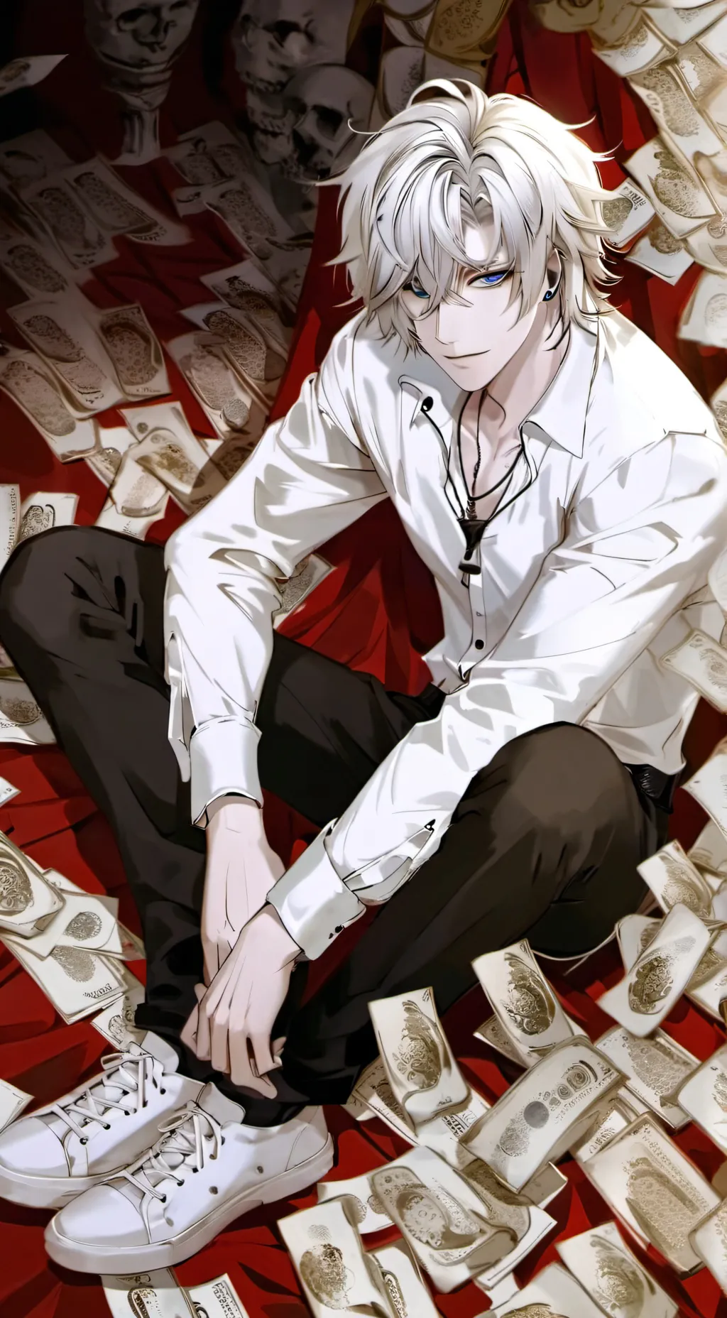 ai character: love marriage  background