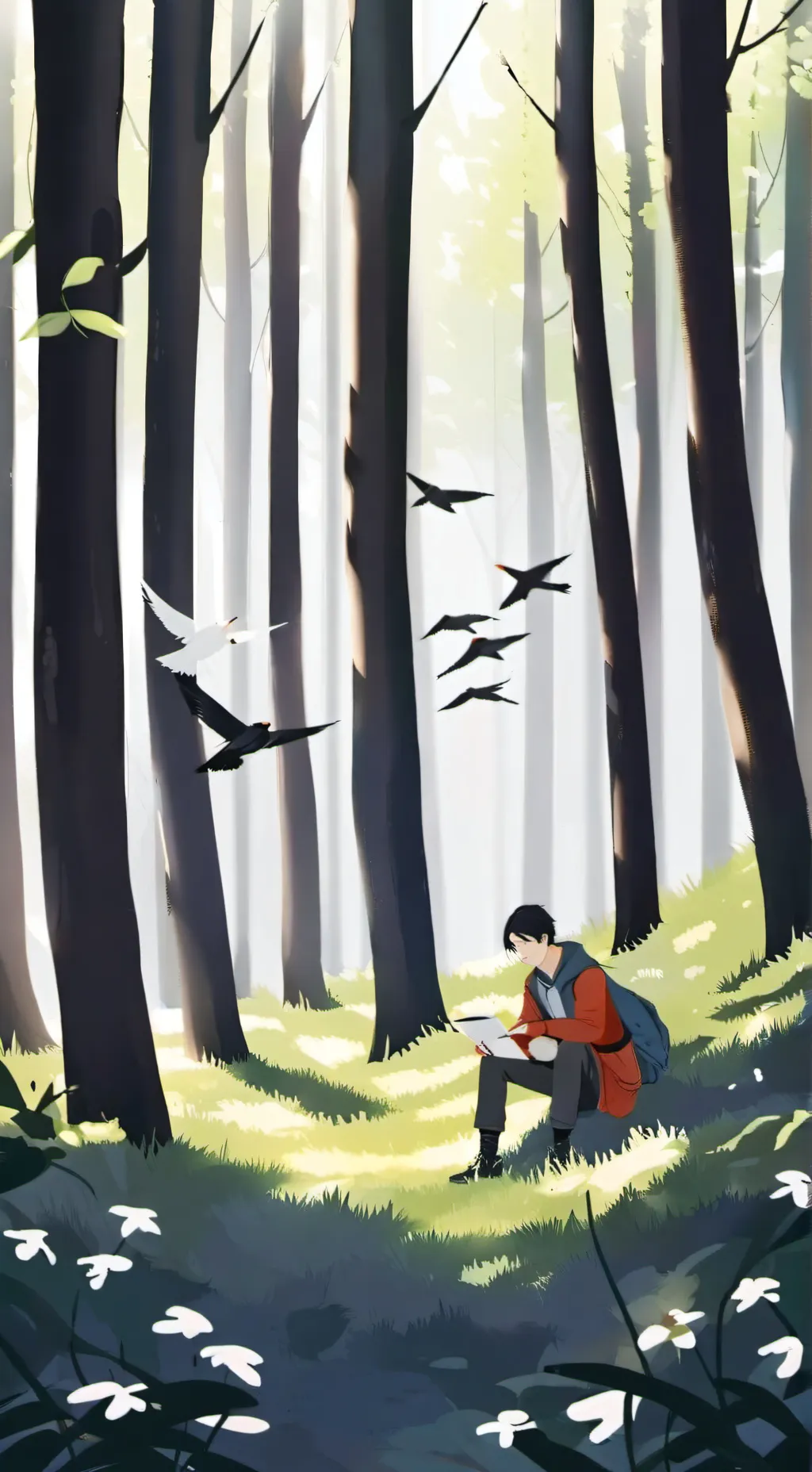 ai character: her name is lilly background