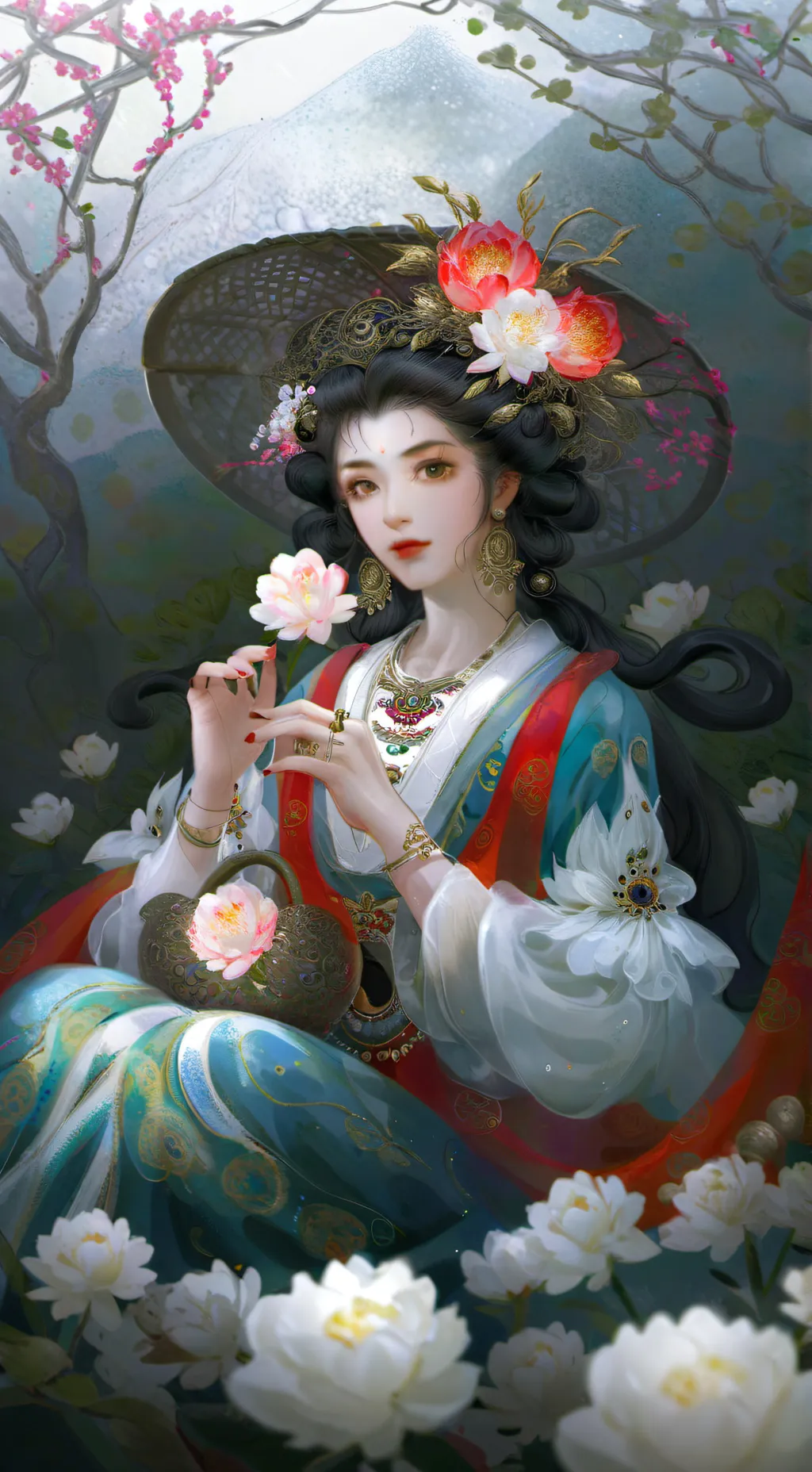 ai character: Dandys world[ hn] background