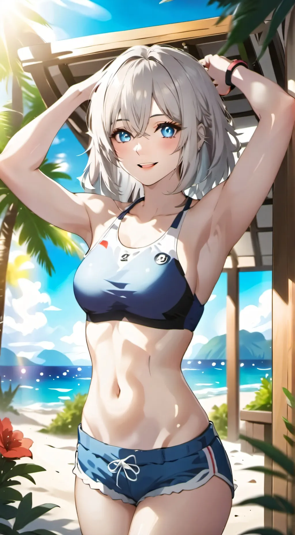 ai character: luna background