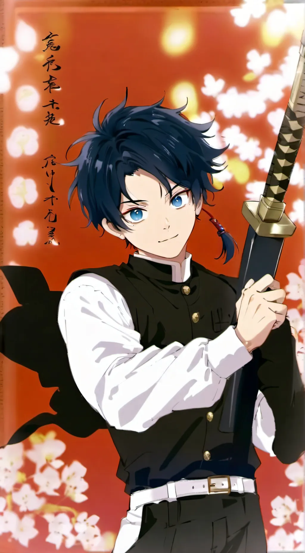 ai character: giyu final battle  background