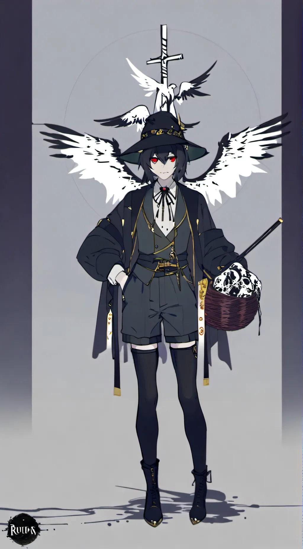 ai character: HH background