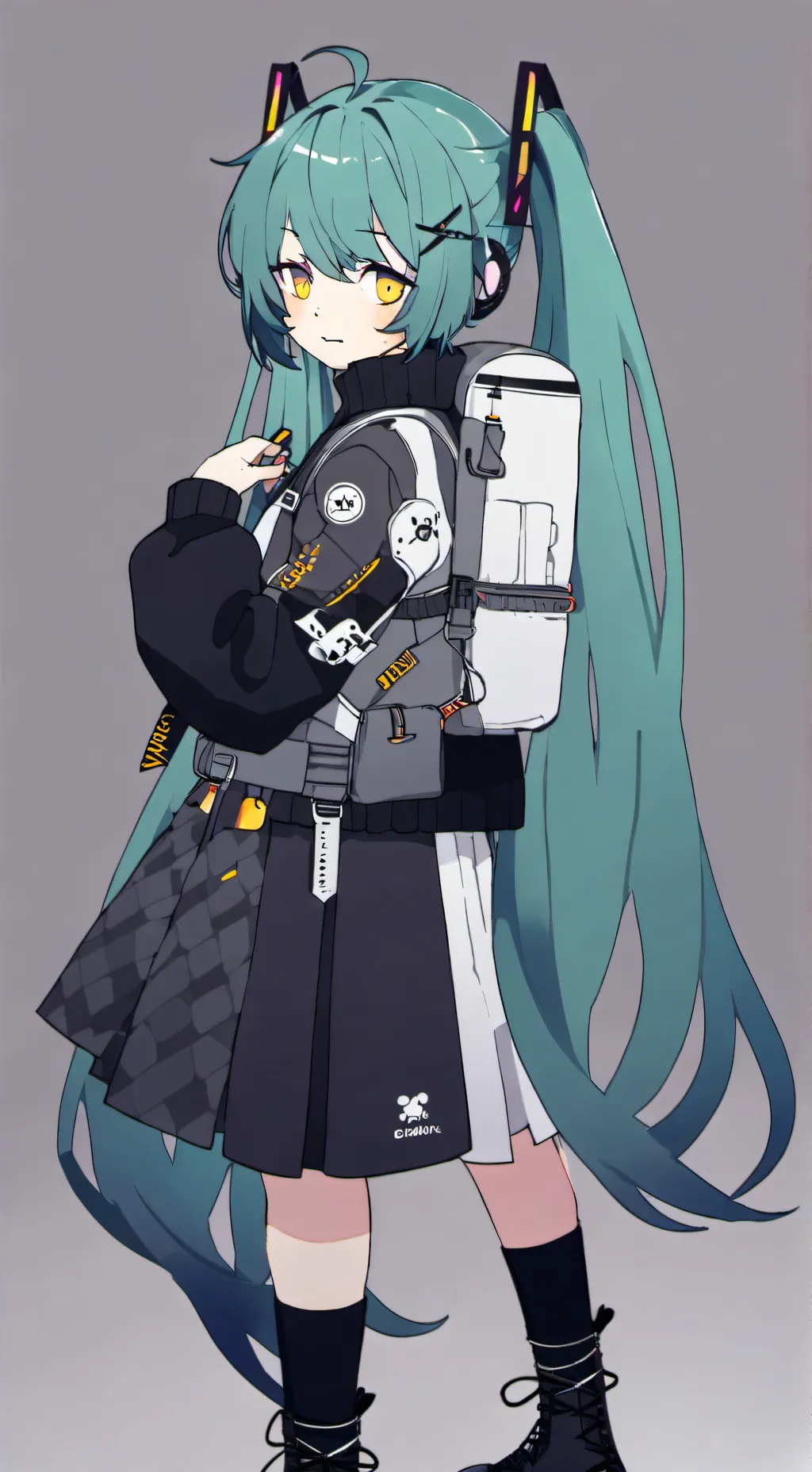 ai character: Andrea (Tu novia) background