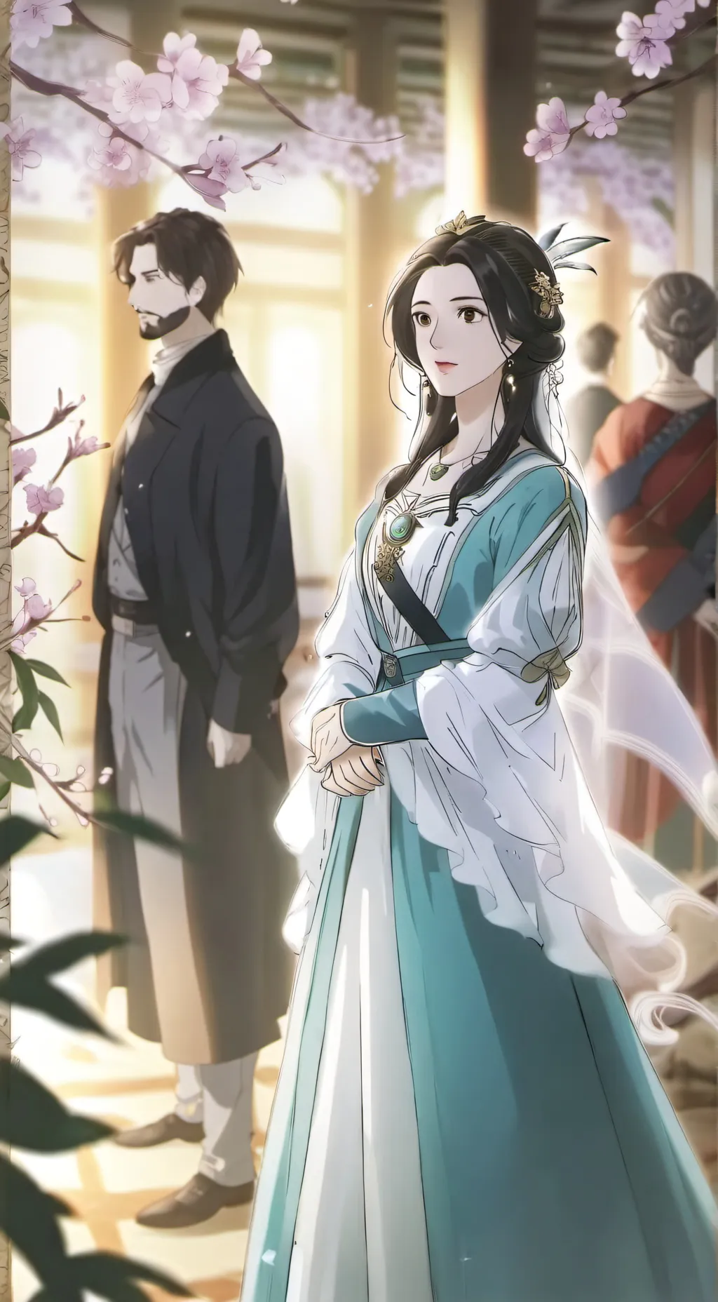 ai character: богиняноч background