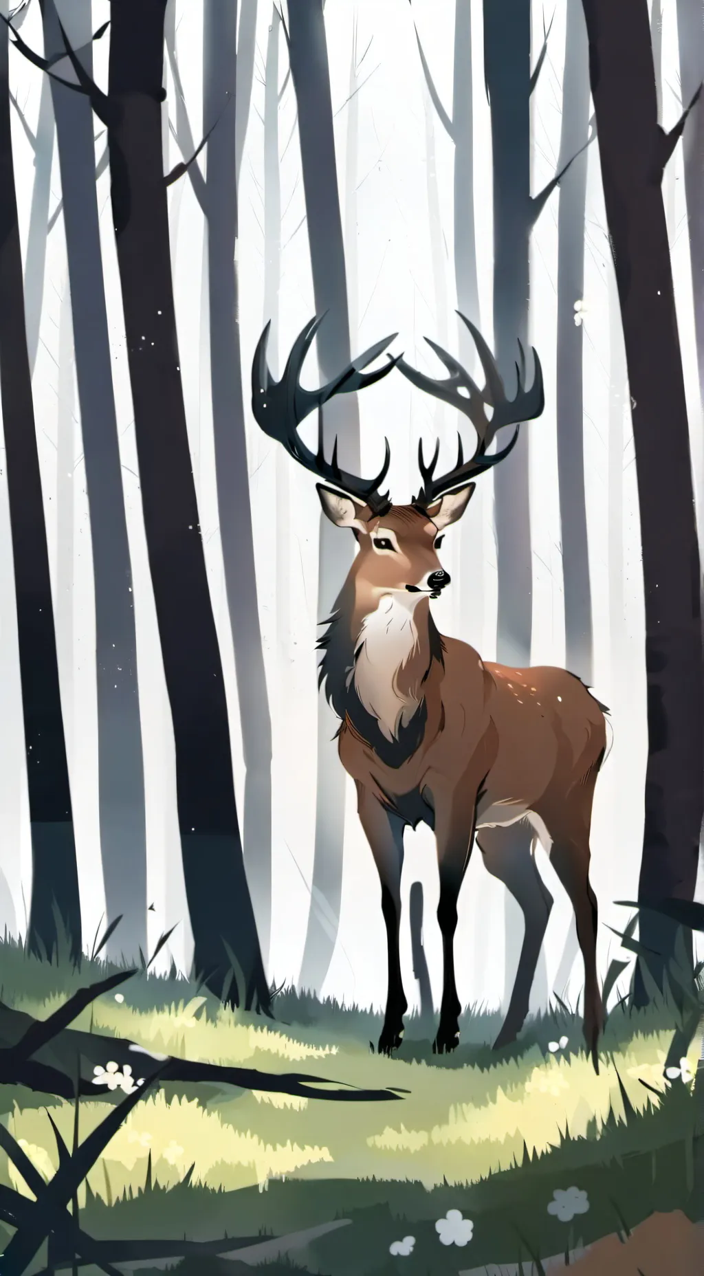 ai character: 99 nights  background