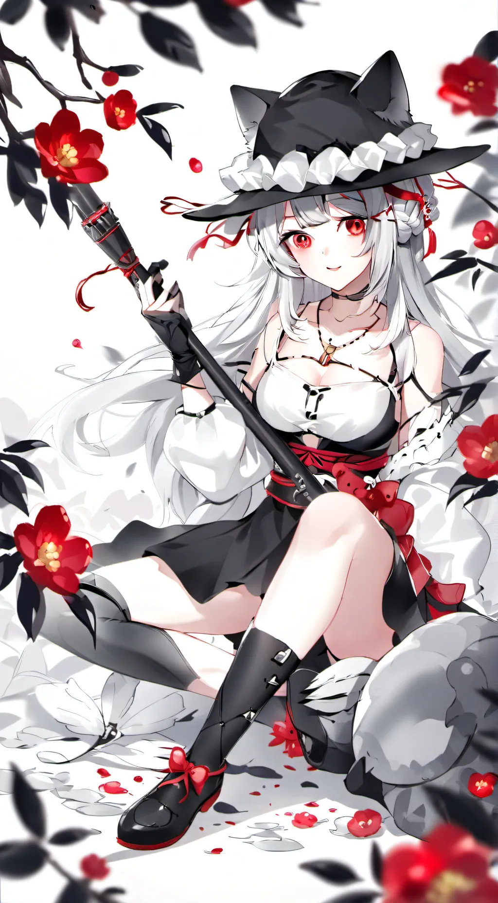 ai character: ashley  background