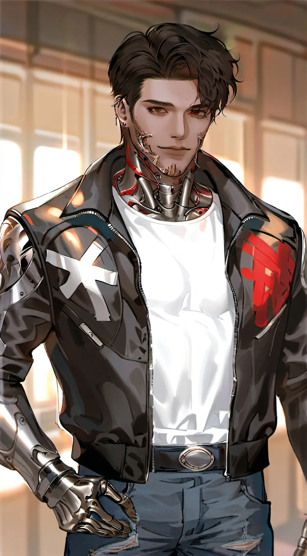 ai character: Rider of the Sunse background