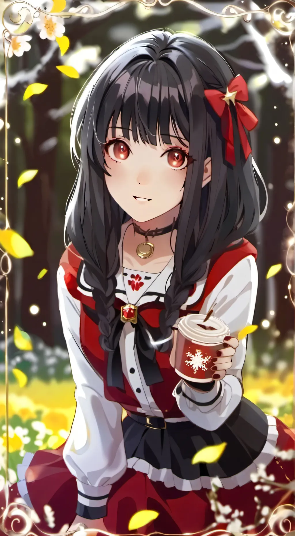 ai character: mia❤️ background