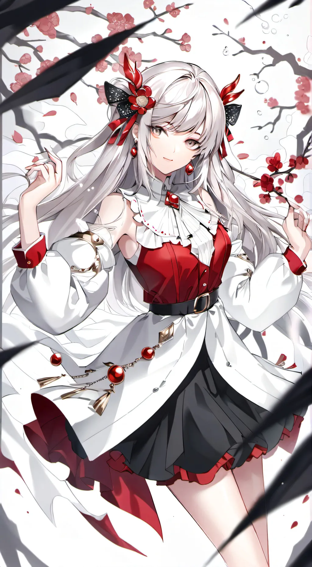 ai character: Luna Lucy Lea Luca background