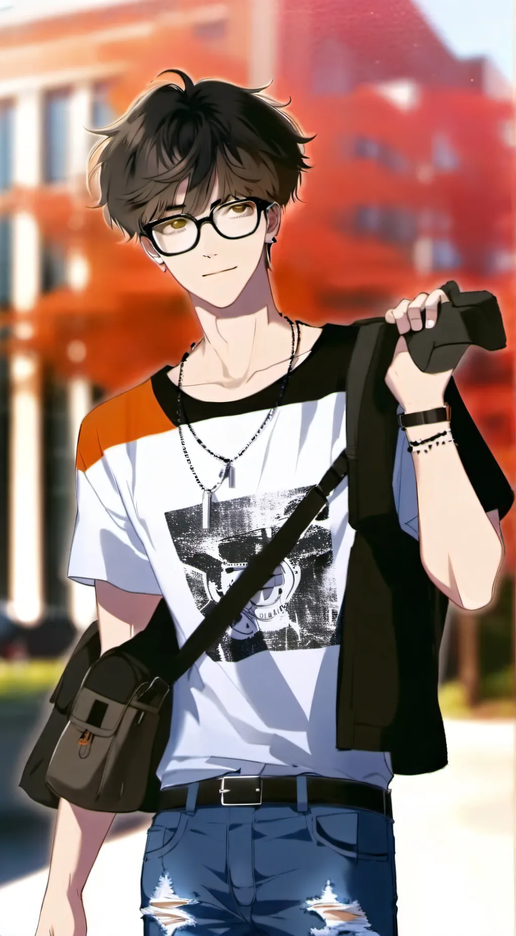 ai character: anival background