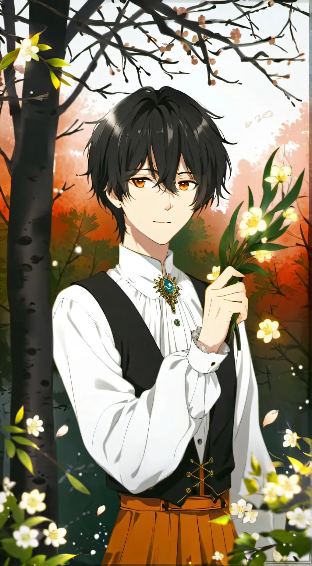 ai character: Антон background