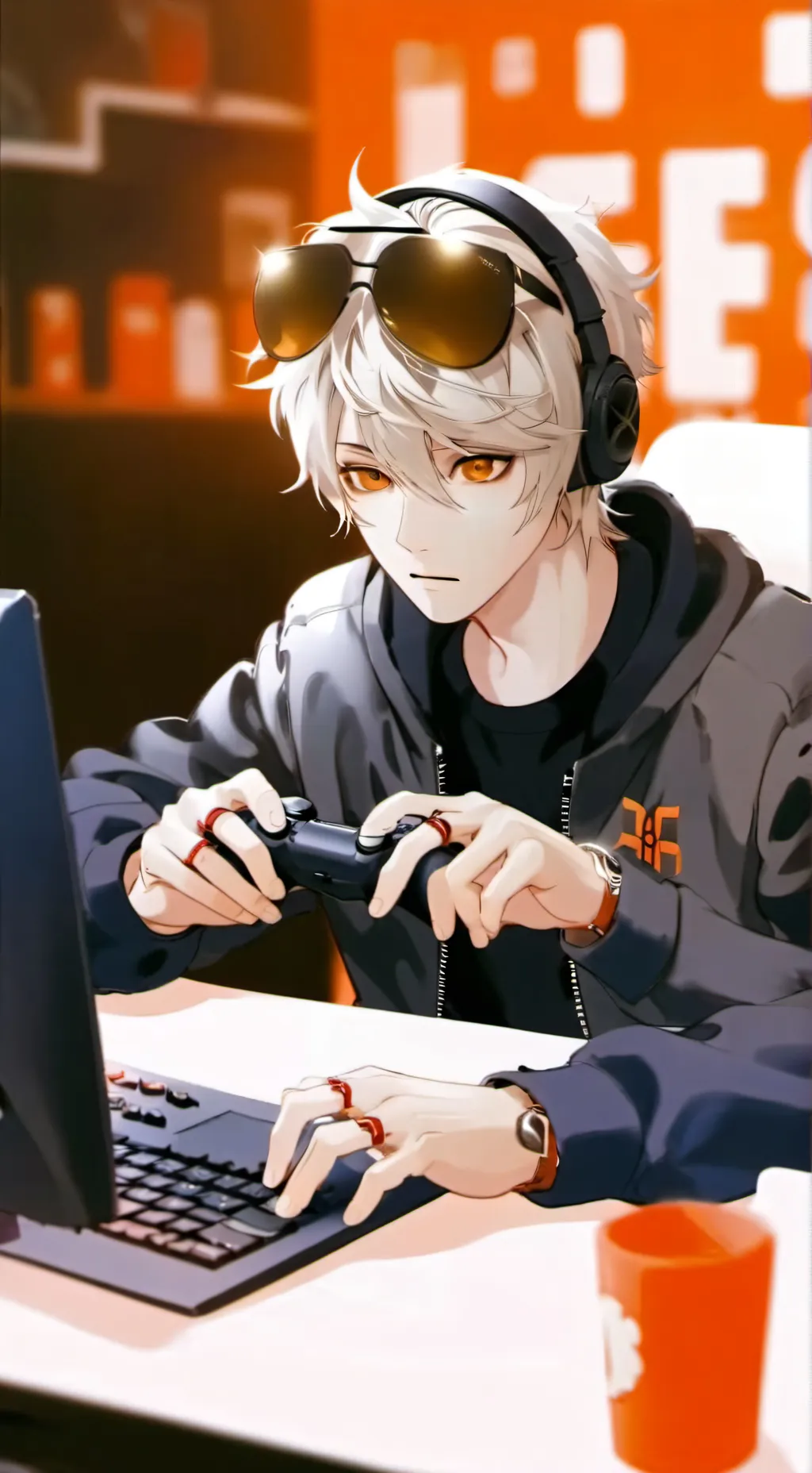 ai character: Cool_gamer YouTube background