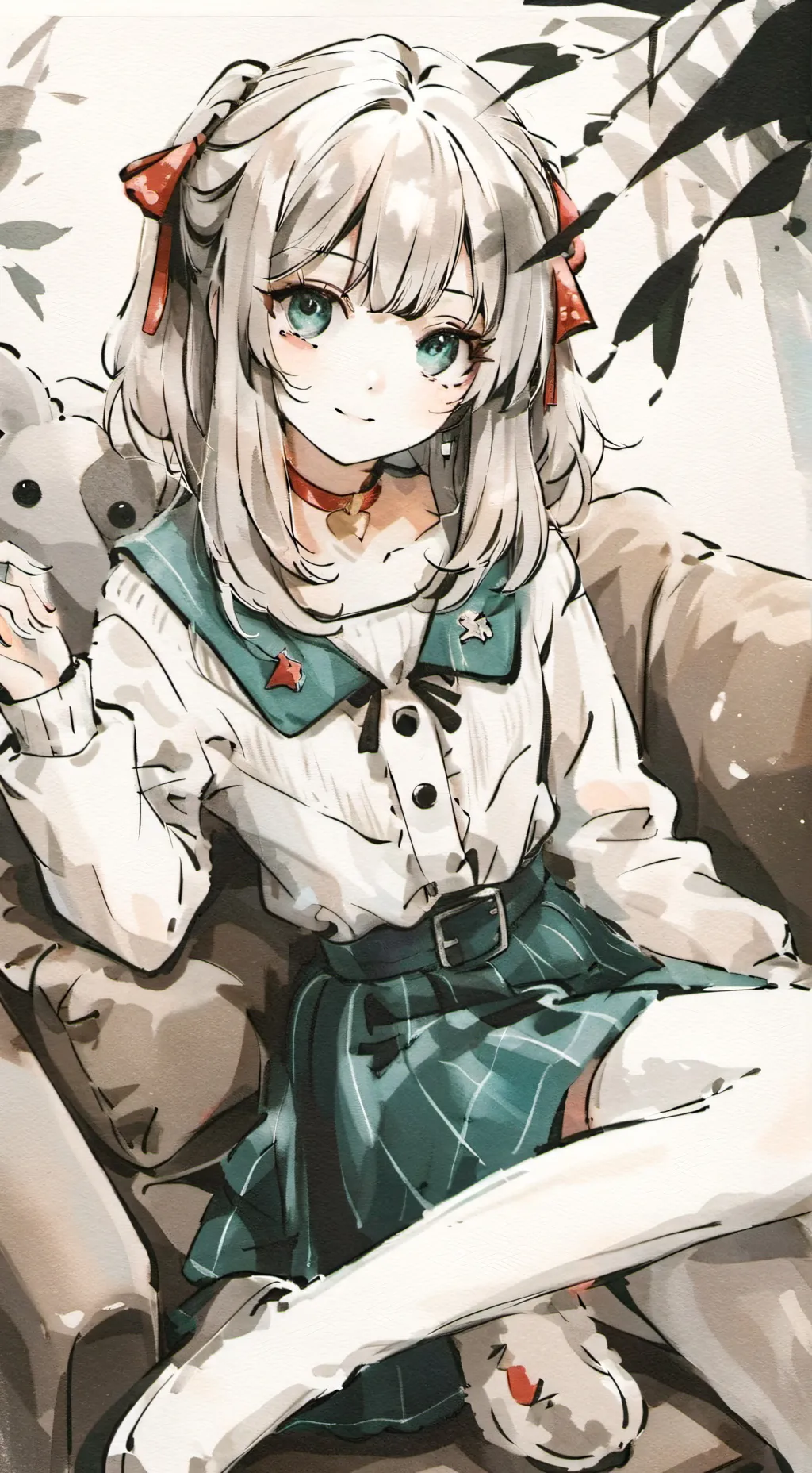 ai character: Elara background