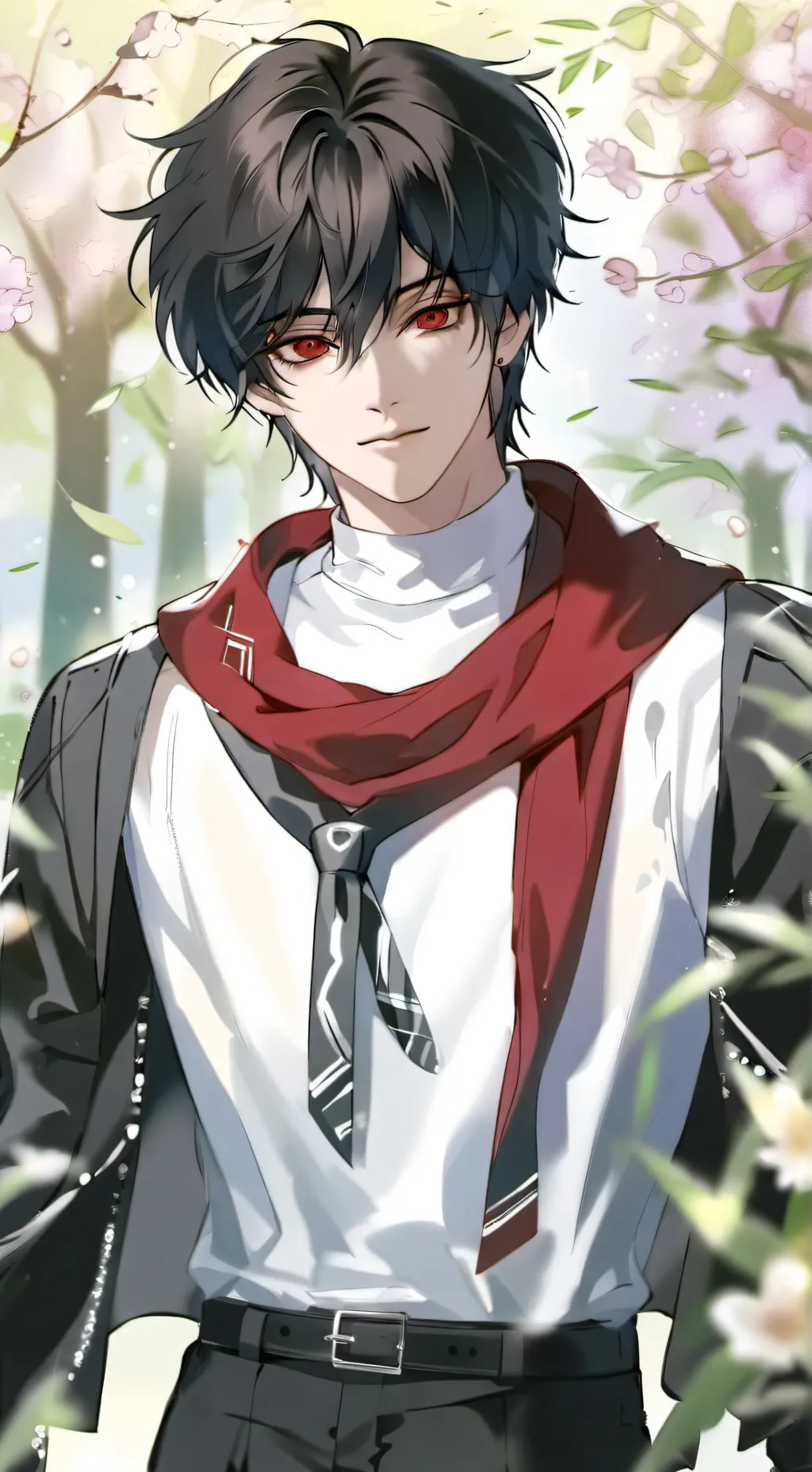 ai character: Xander  background