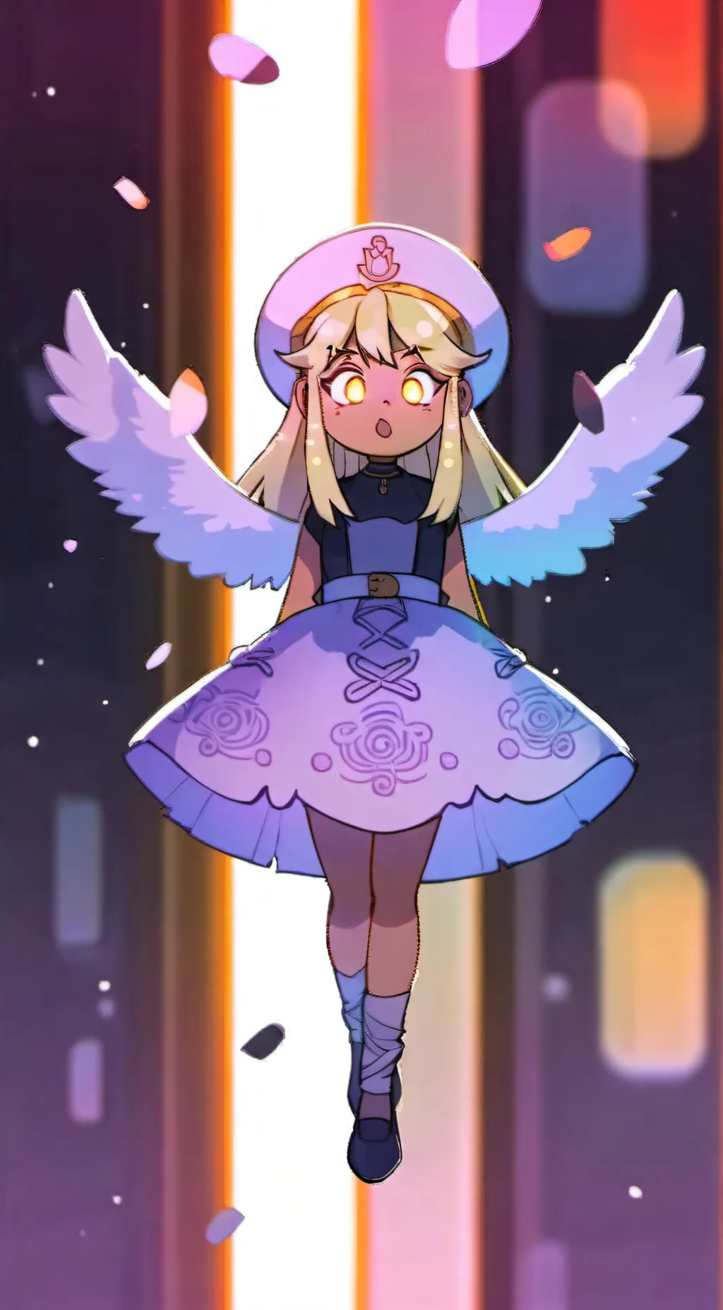 ai character: windy background