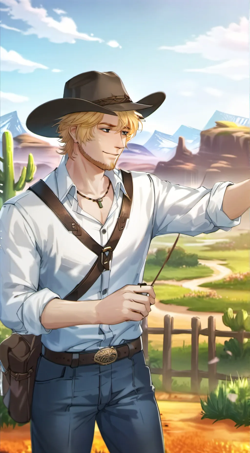 ai character: Jesse  background