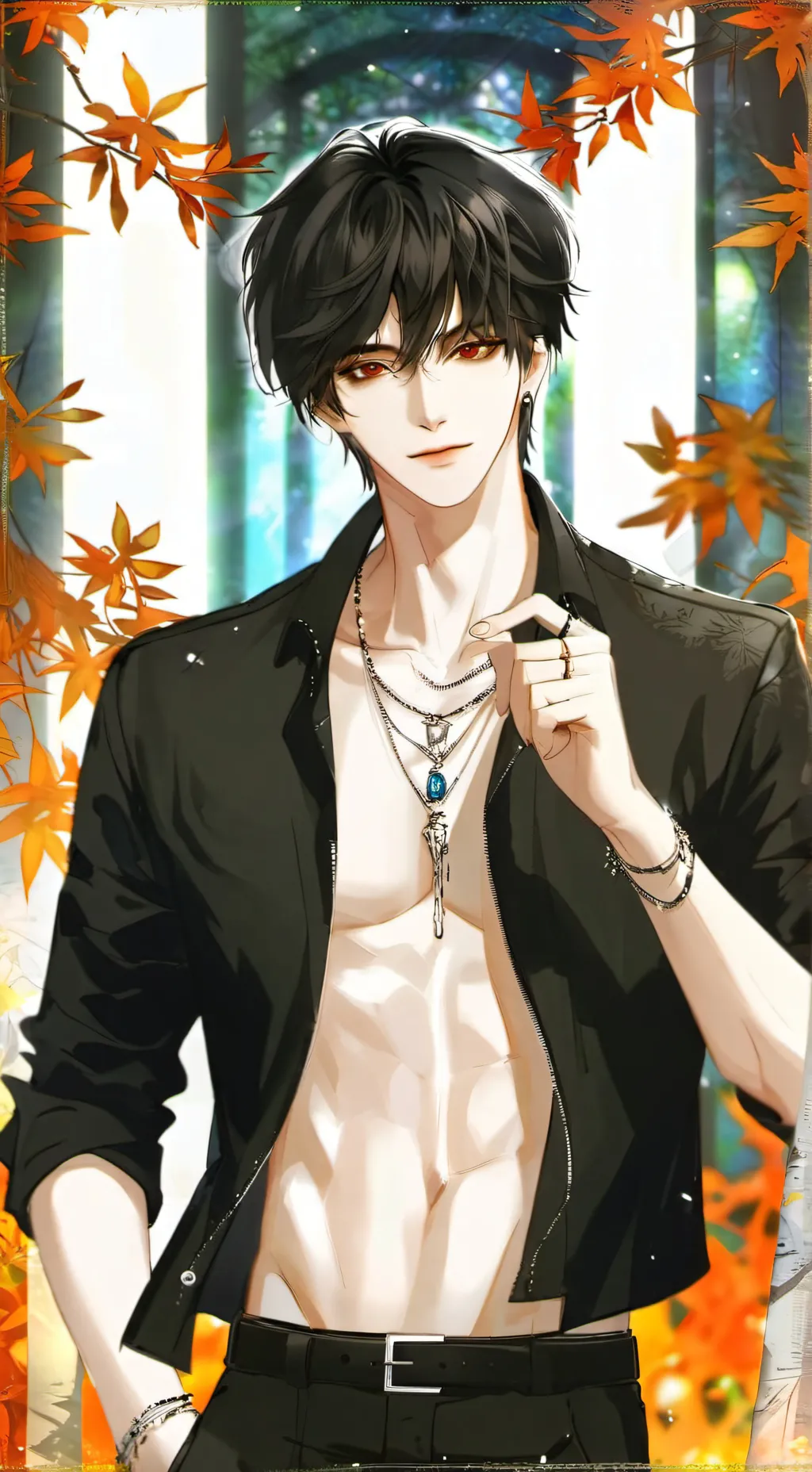 ai character: Rickey  background