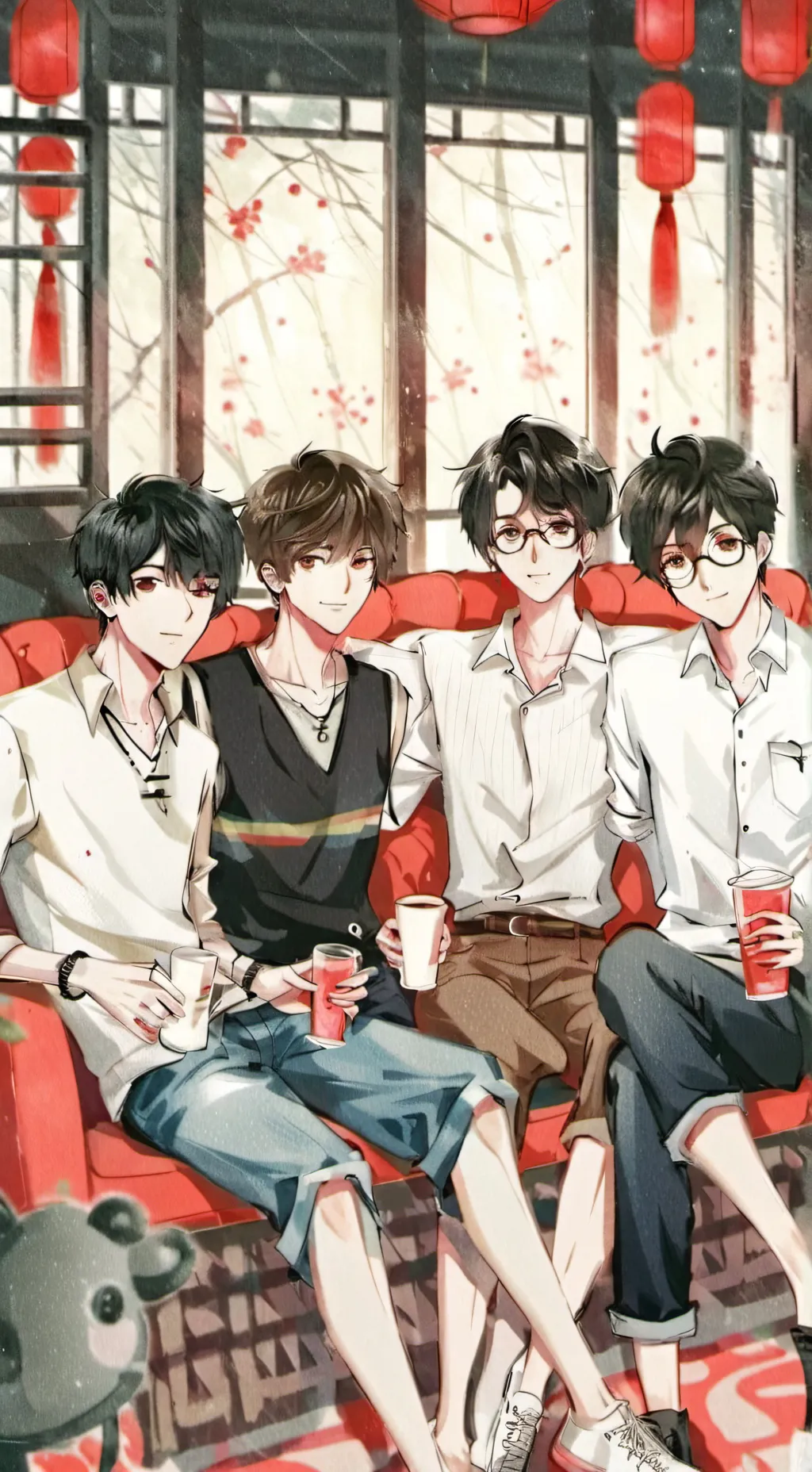 ai character: The boys background