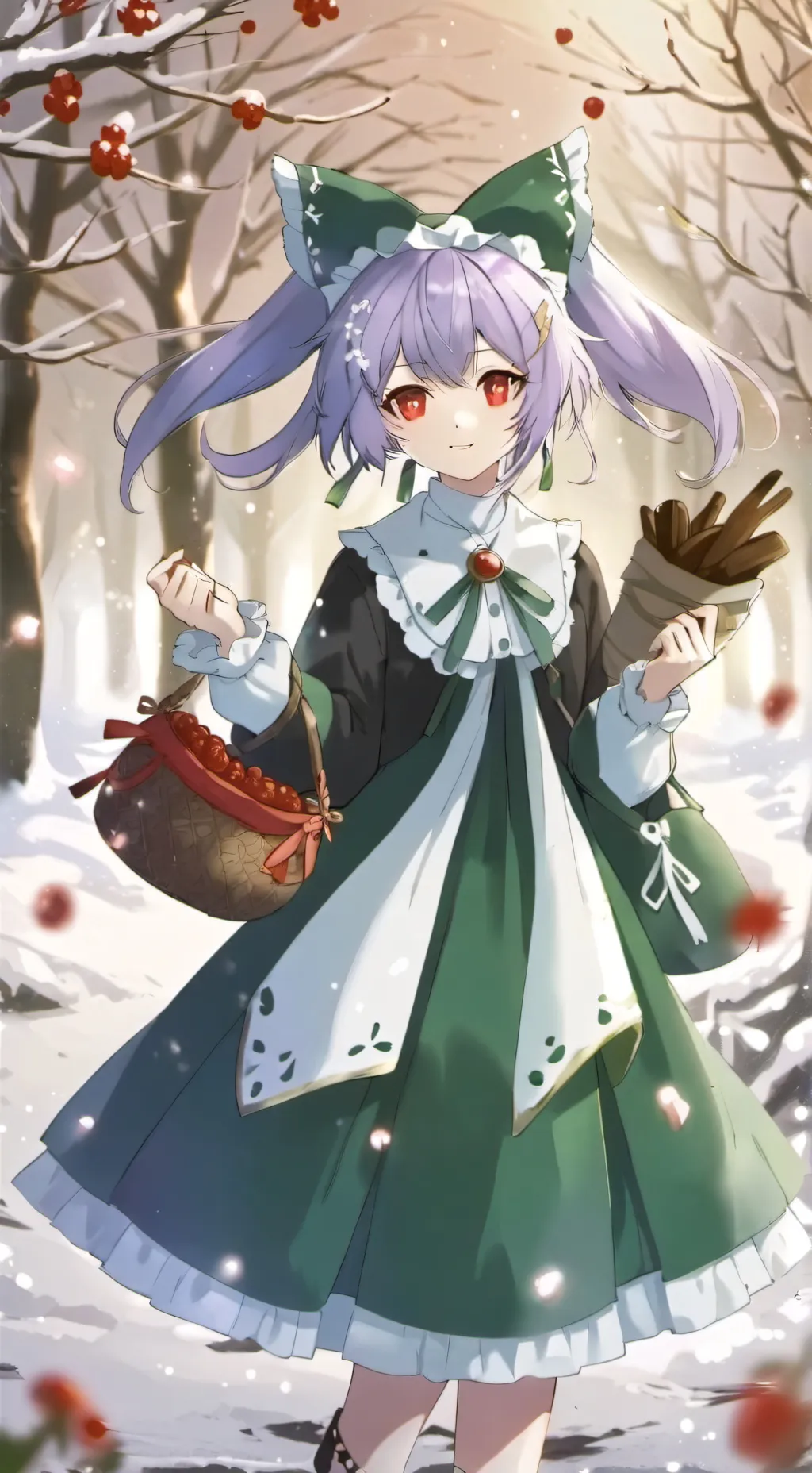 ai character: Touhou Nieve background