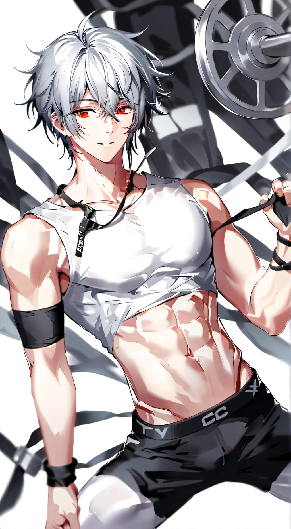 ai character: Justin  background