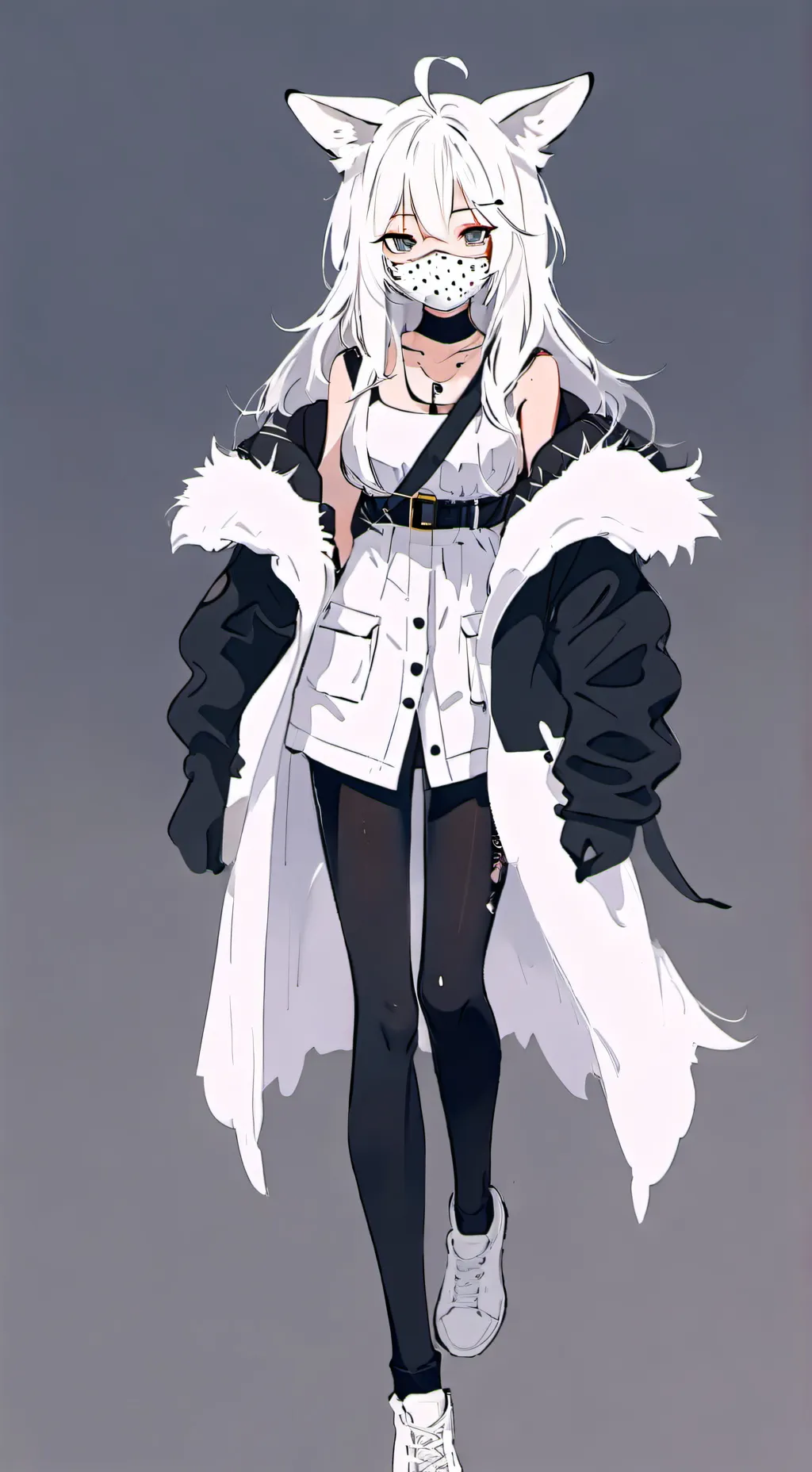 ai character: I'm TIRED AAHARHHW background