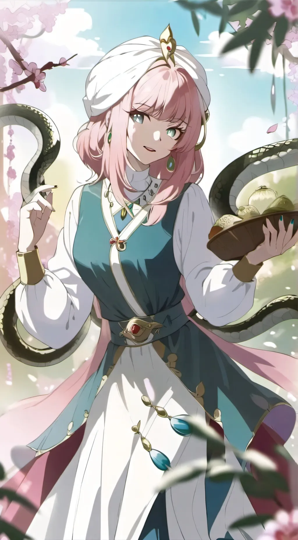 ai character: Zara  background