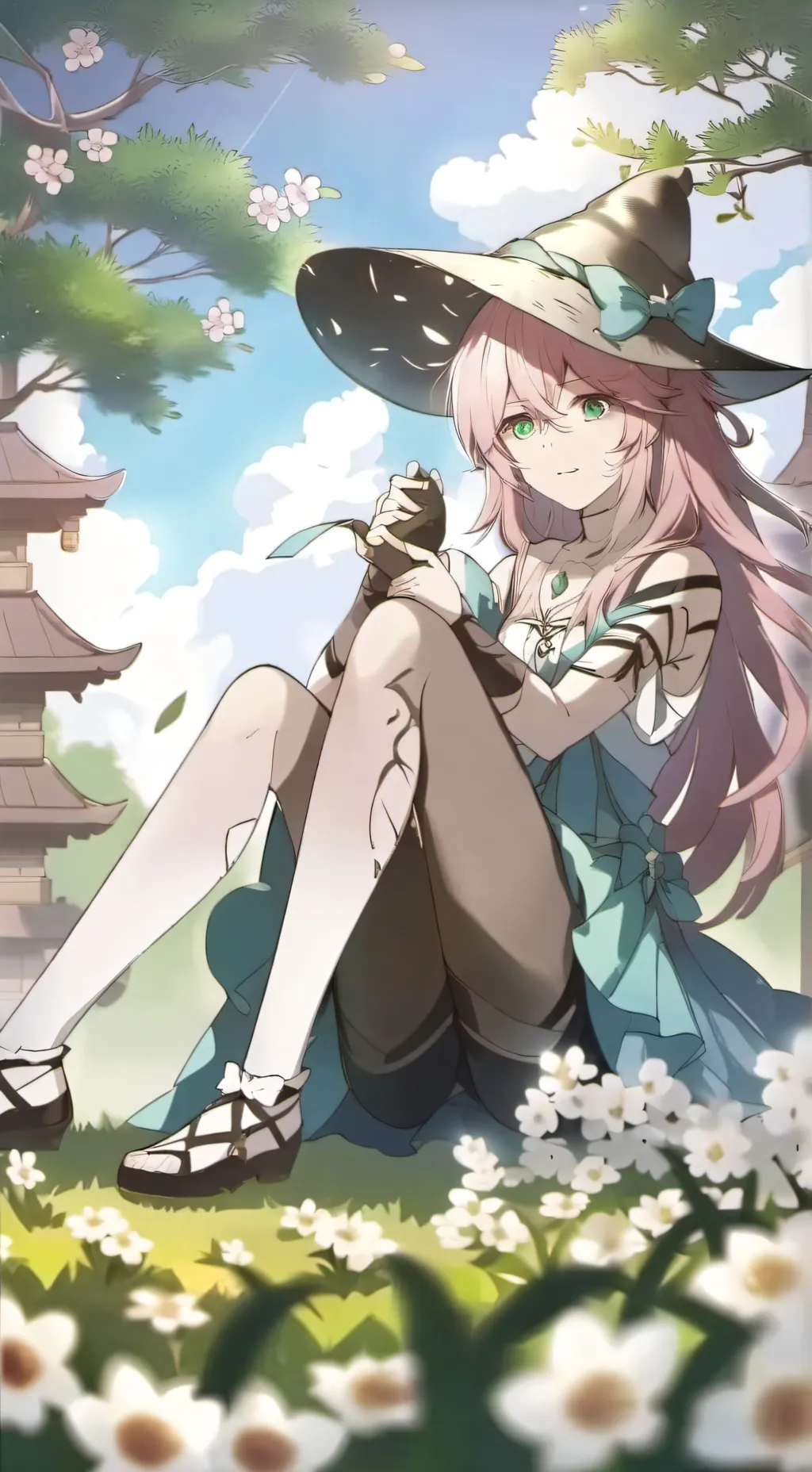 ai character: hyunjin background