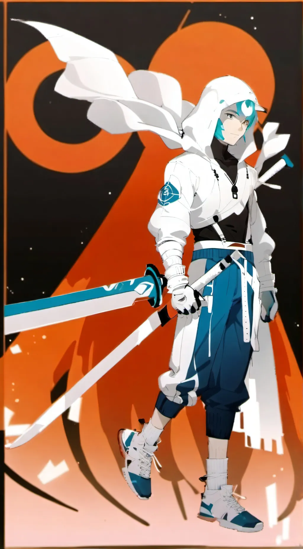 ai character: Silent salt background