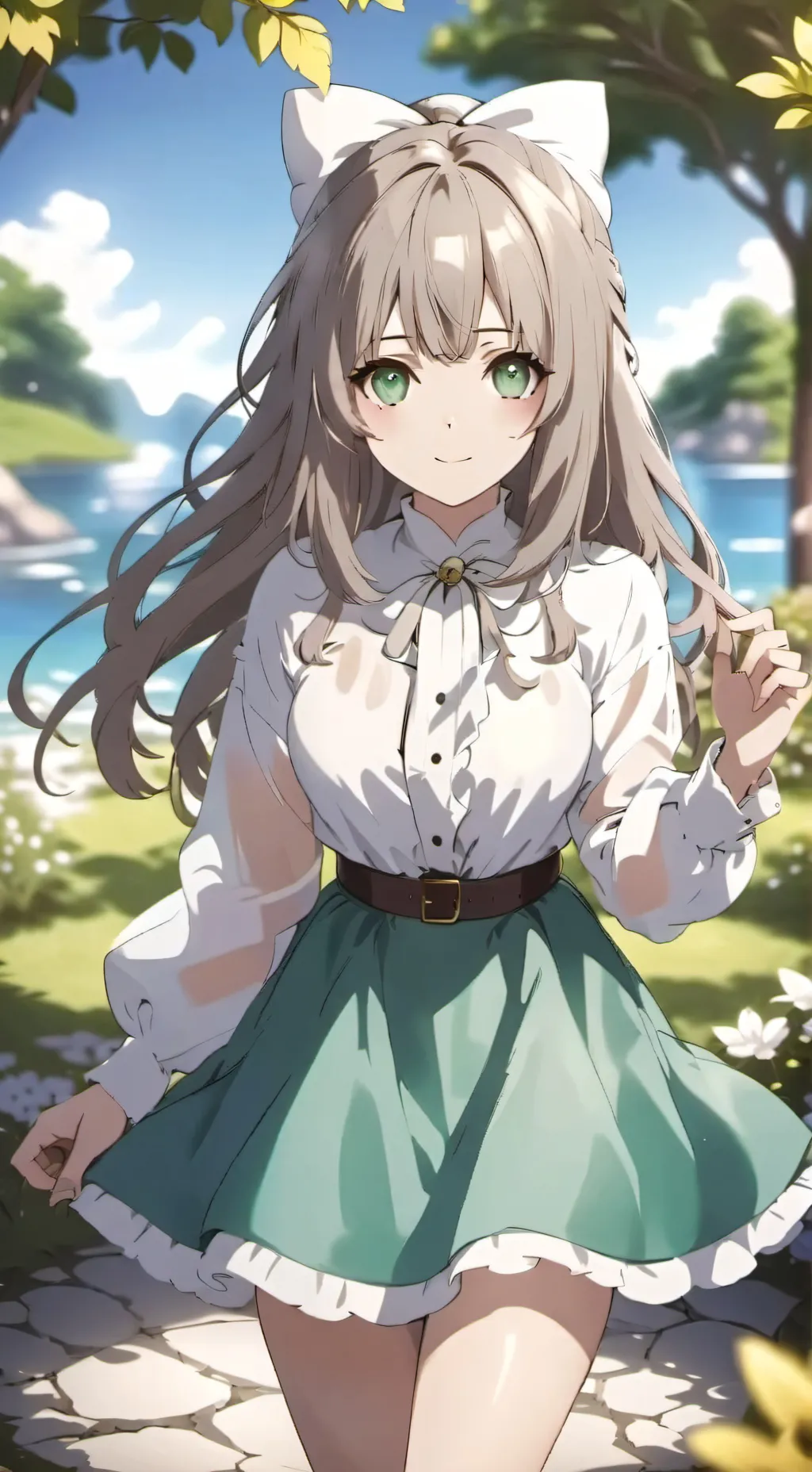 ai character: Lily  background
