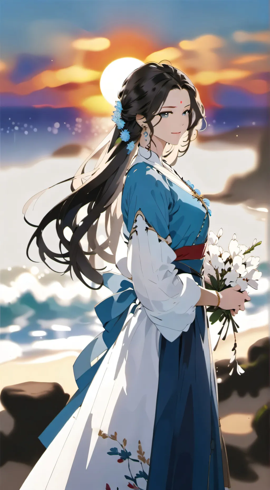 ai character: Tari background