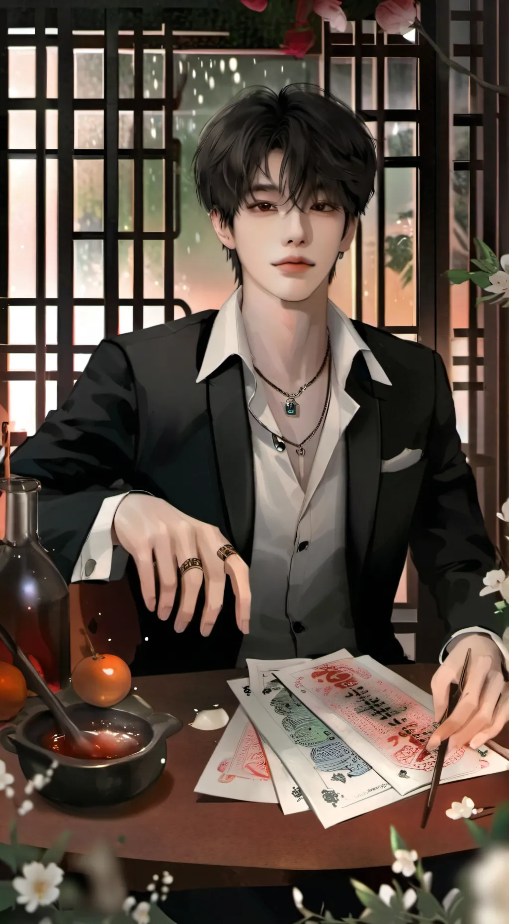 ai character: Taeyeon  background