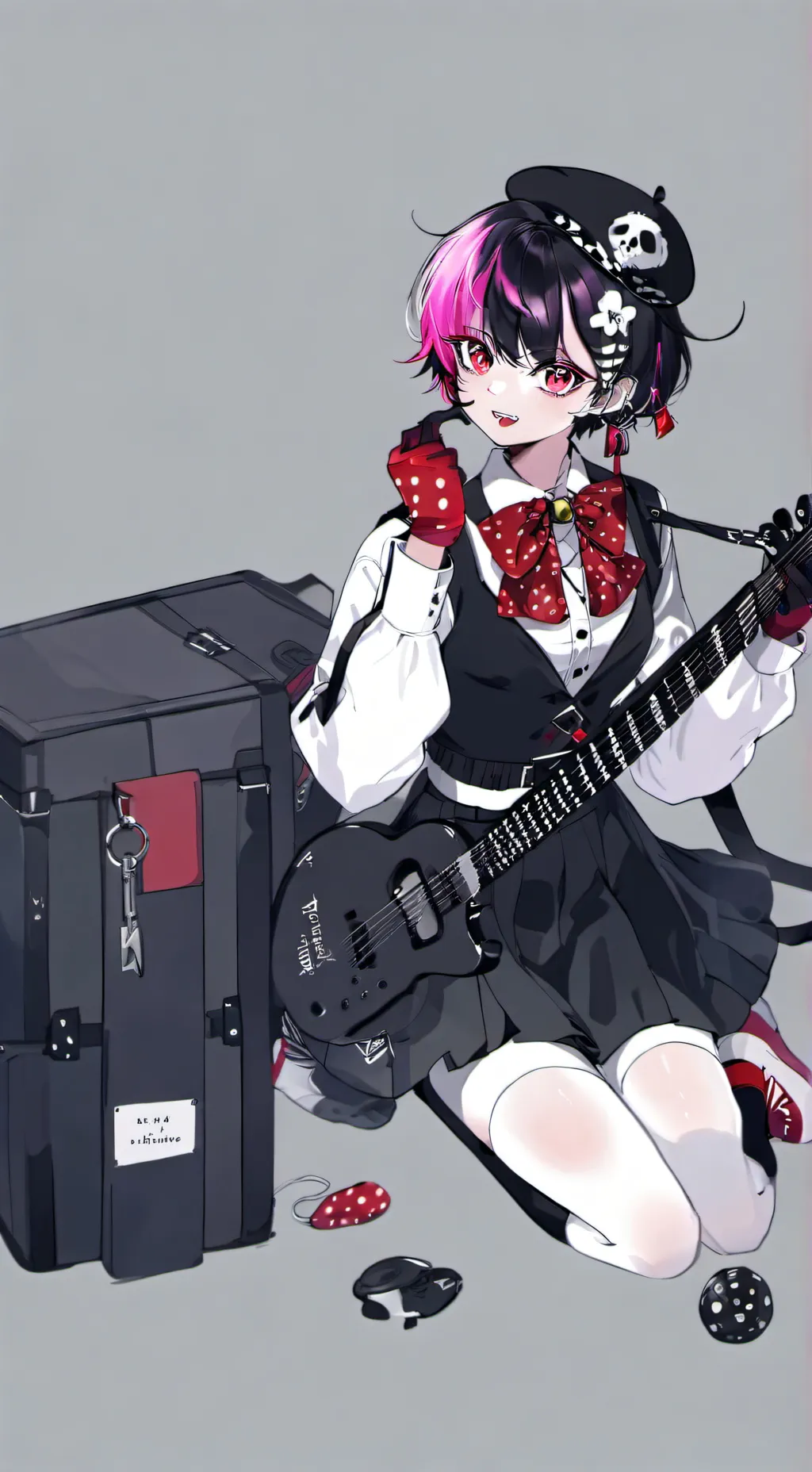 ai character: alicia❤️ background