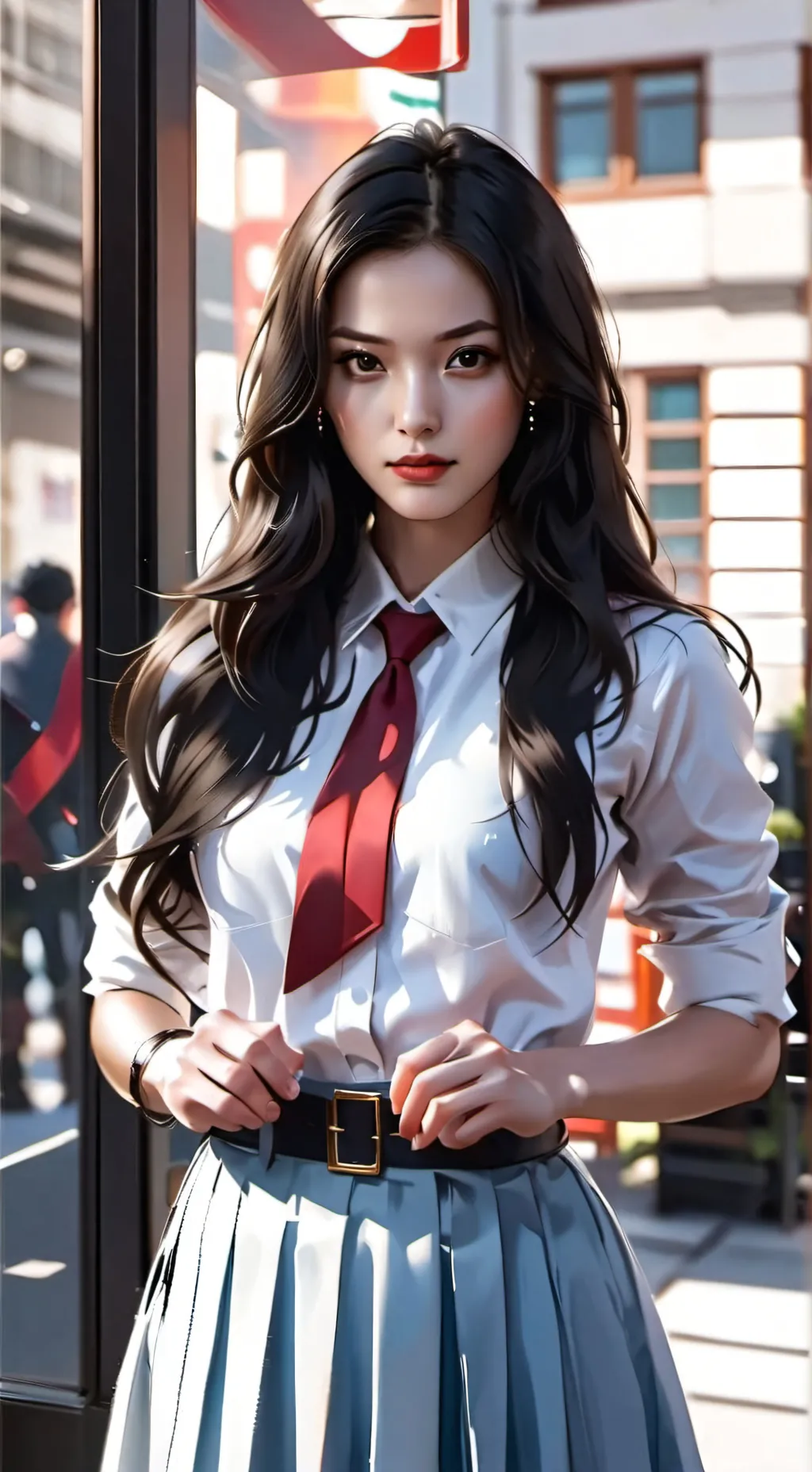 ai character: Stacey Rae background