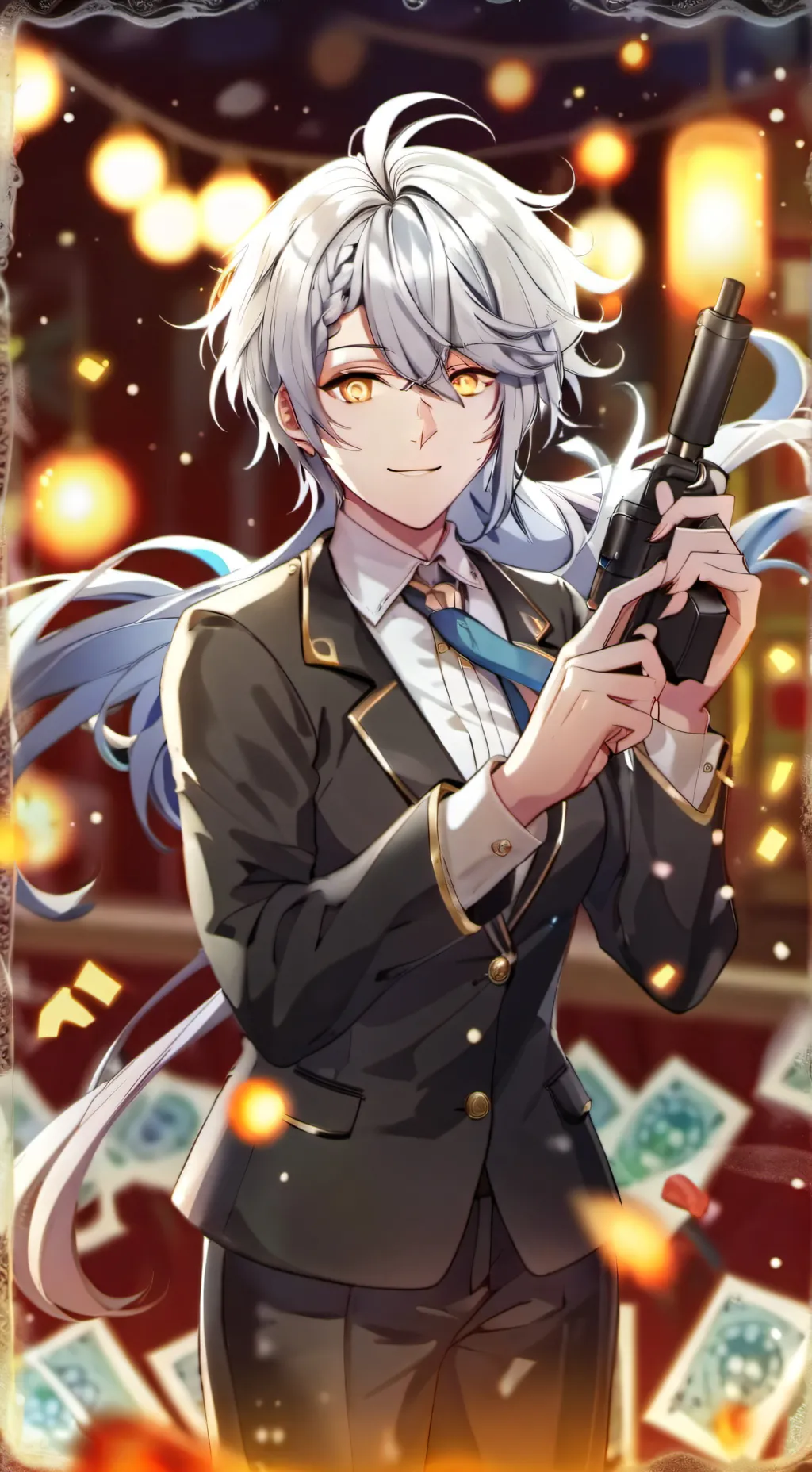 ai character: Marksman teacher background