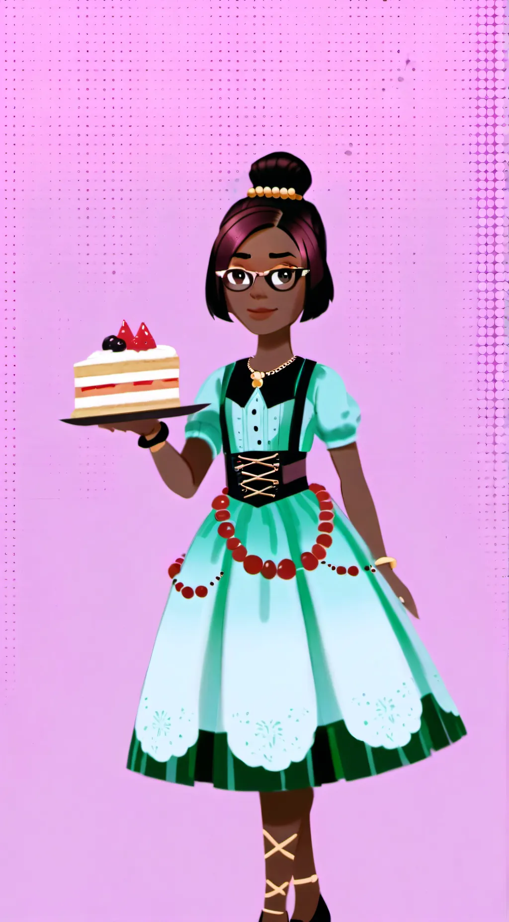 ai character: Mia background