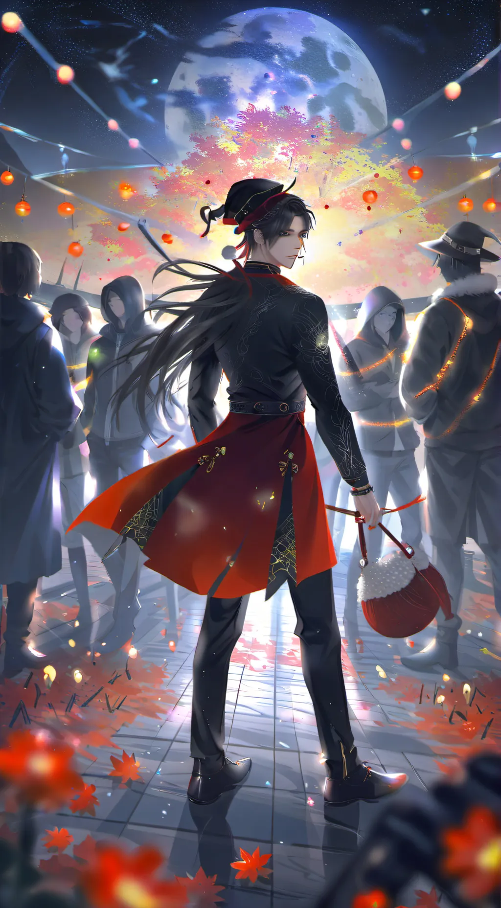 ai character: Kpop hunter infect background