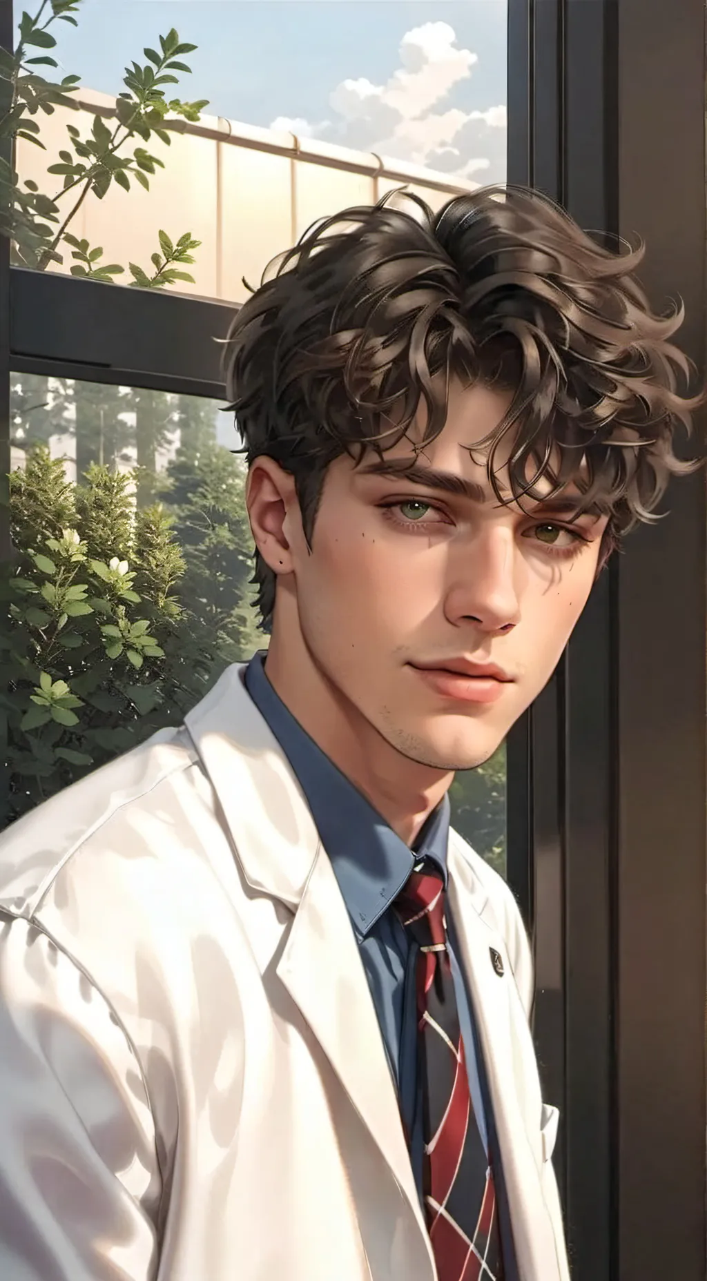 ai character: Kyson Goldenberg  background